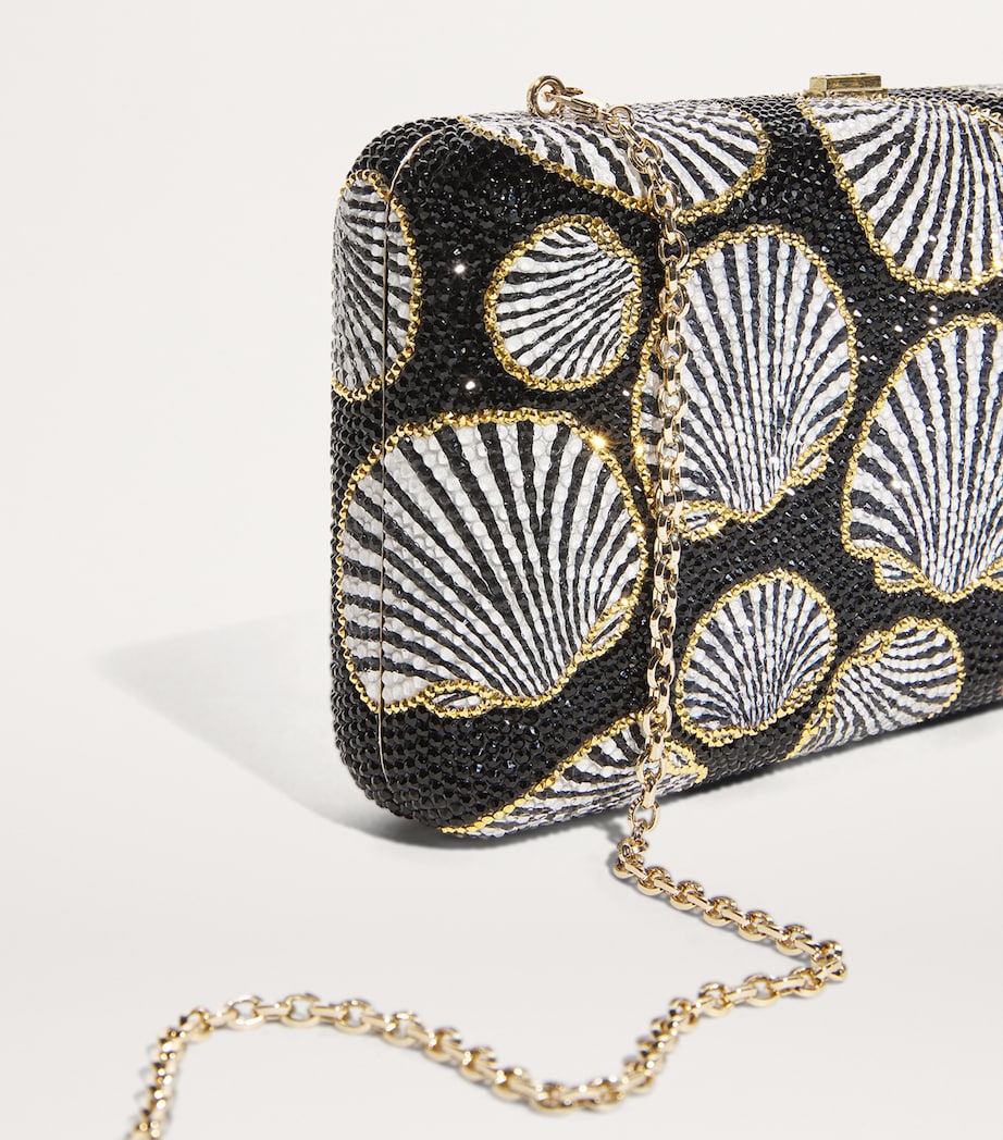 Midnight Mollusk Clutch Bag CHAMPAGNE JET MULTI Image 6