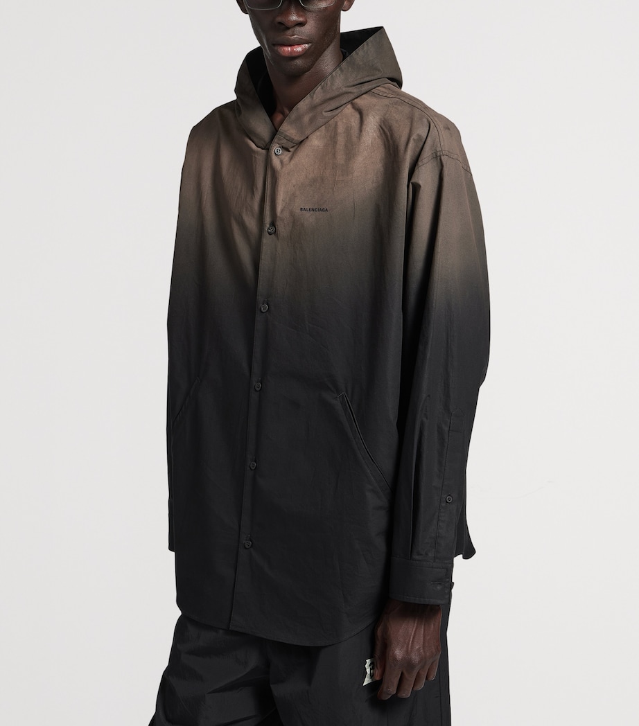 Hooded Ombré Shirt 1000 Image 5