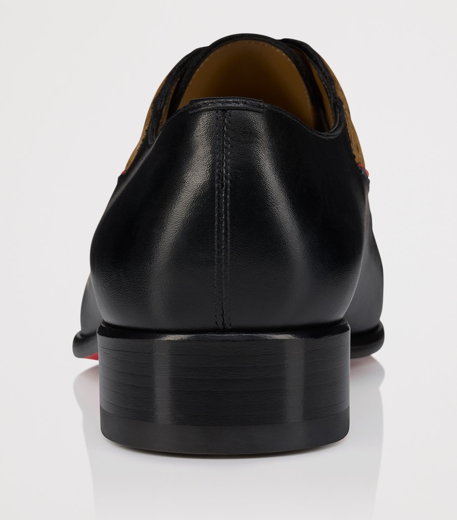 Farfaman Leather Oxford Shoes M024 Image 4