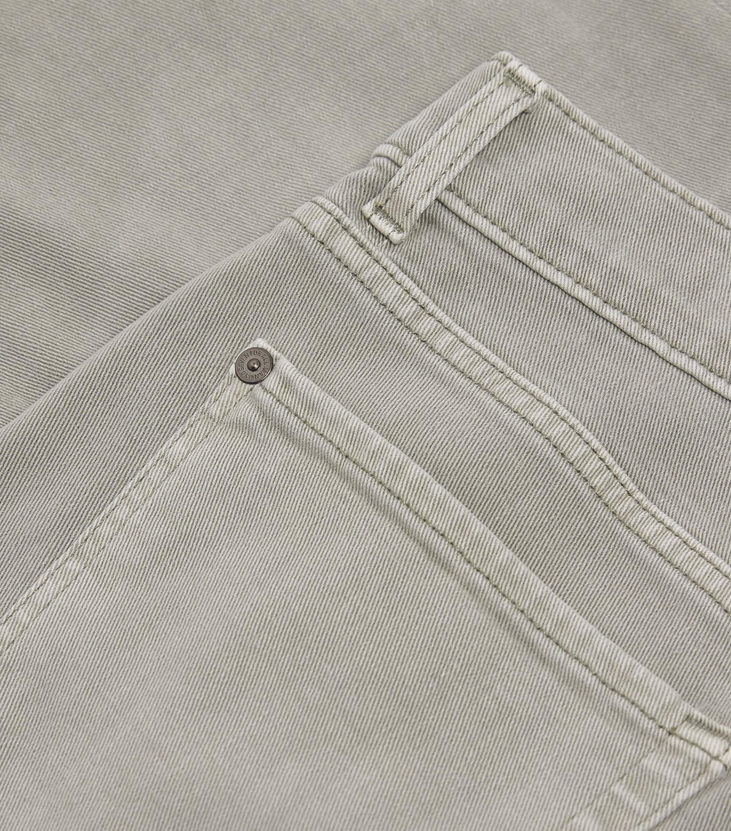 7 For All Mankind Mens Slimmy Tapered Slim Jeans Green Image 5