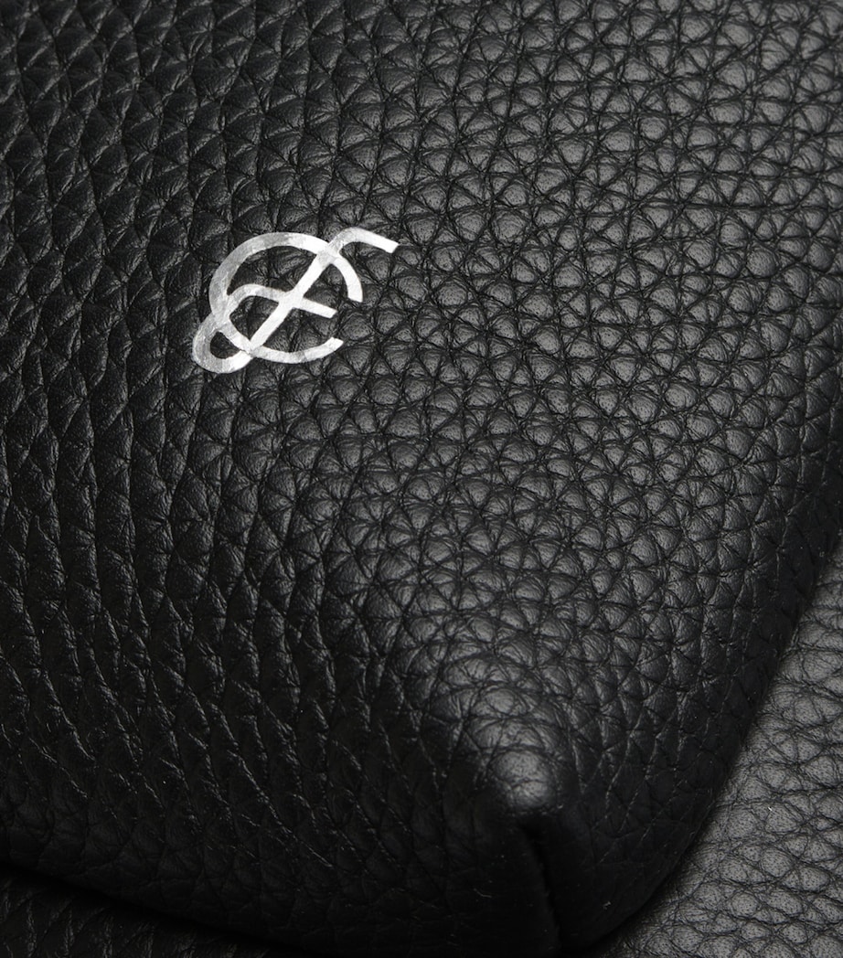 Leather Ayrton Backpack BLACK Image 5