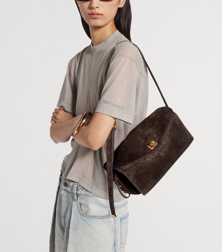 Balenciaga Medium Calfskin Le 7 Shoulder Bag Image 4