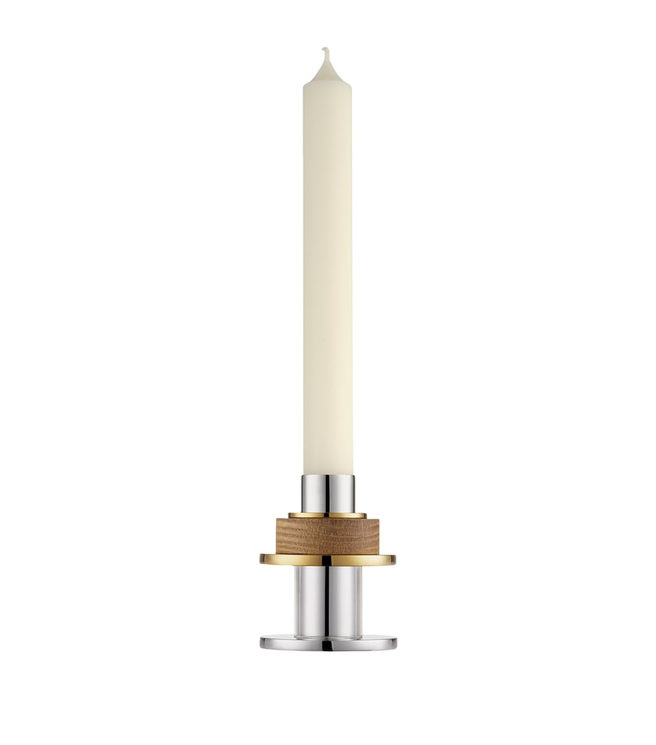Christofle Small Myriade Candlestick Holder Silver Image 1