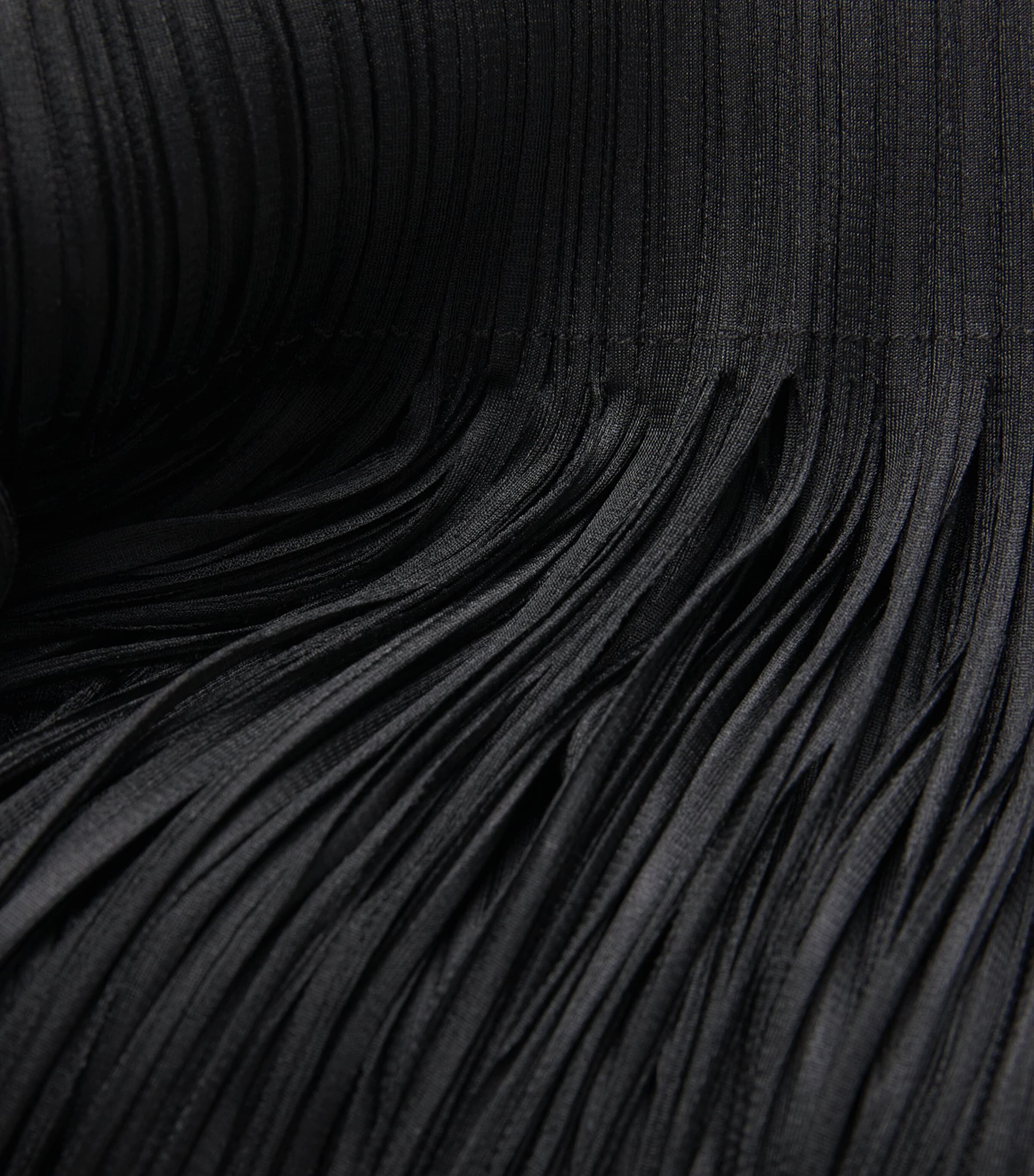 Wave Long-Sleeve Top BLACK Image 5