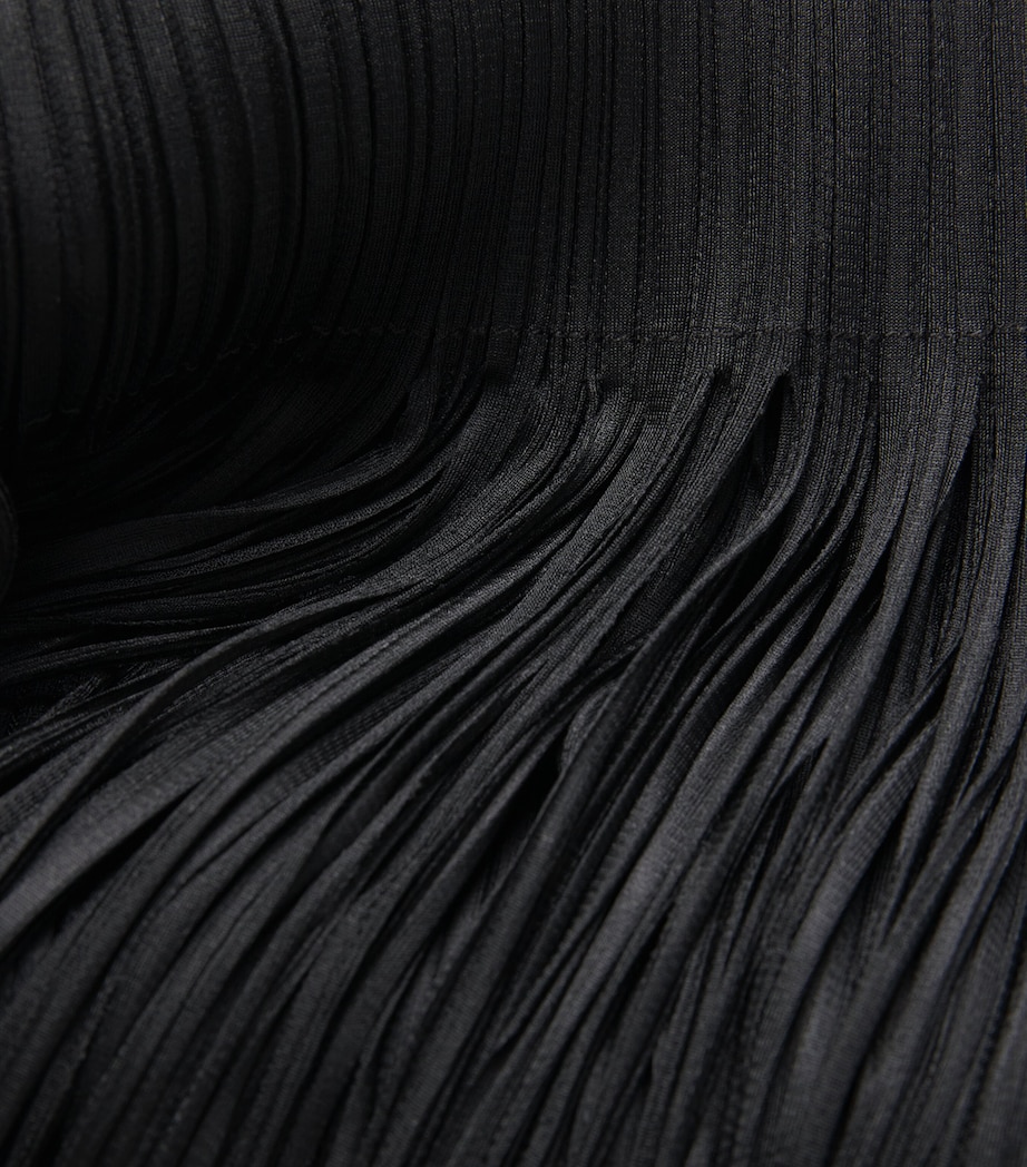 Wave Long-Sleeve Top BLACK Image 5