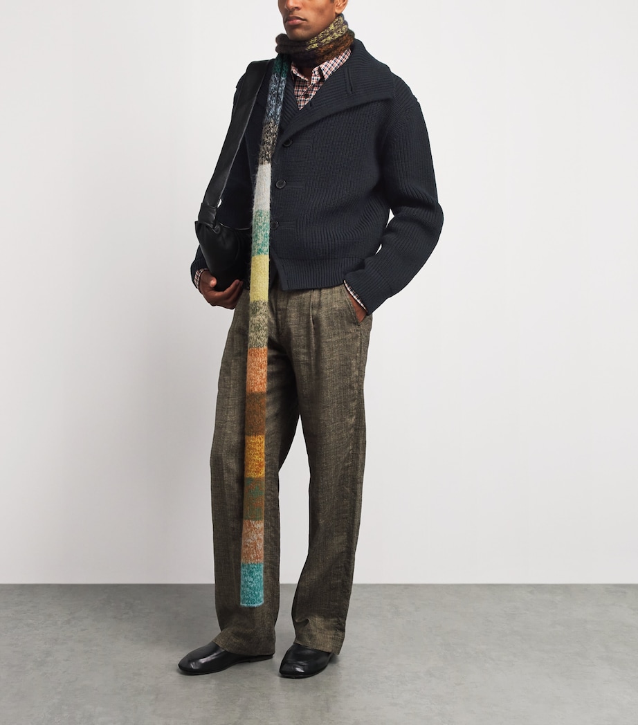 DRIES VAN NOTEN Mens Wool Cardigan Image 2