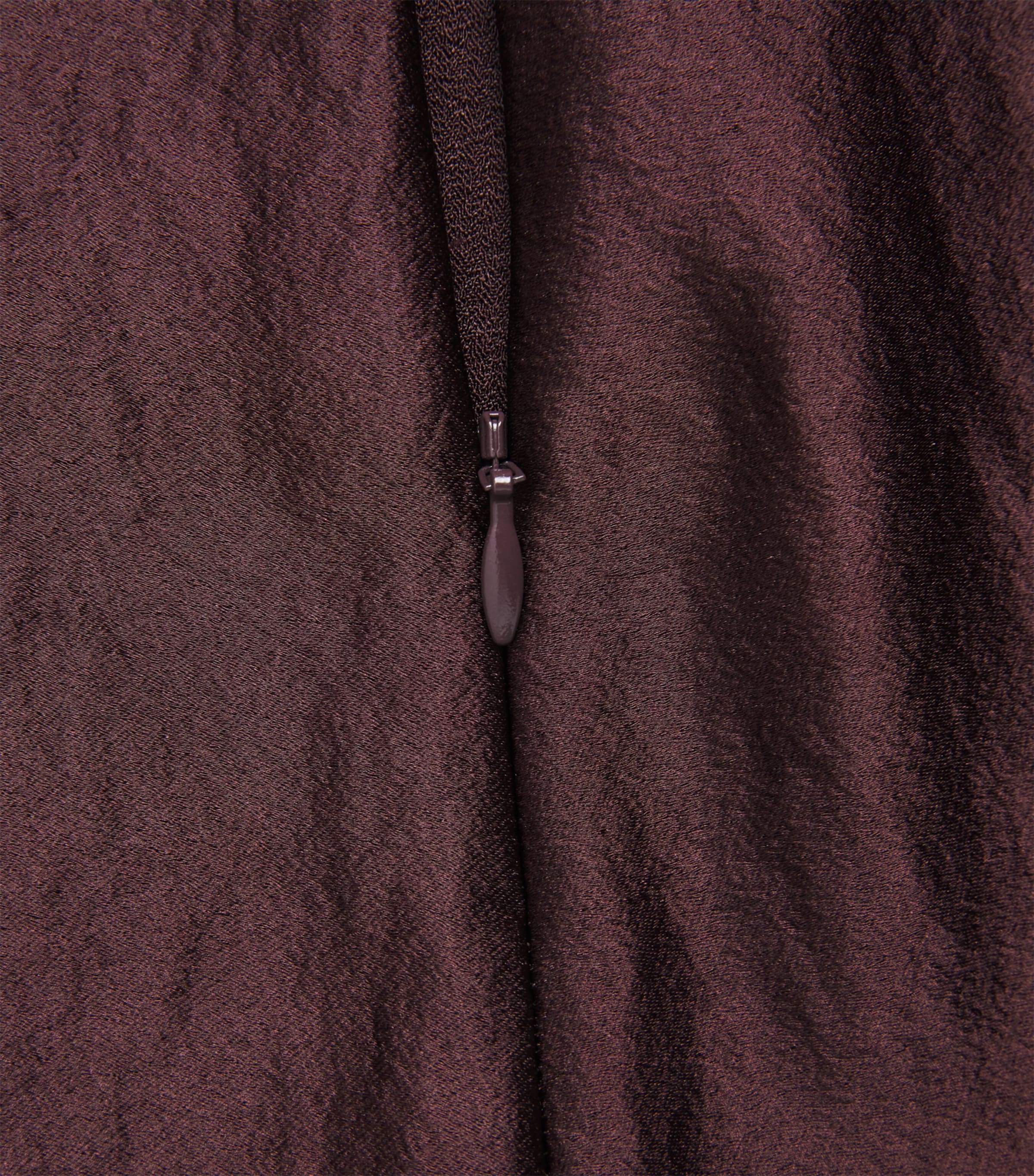 Satin A-Line Skirt 701OXB Image 5