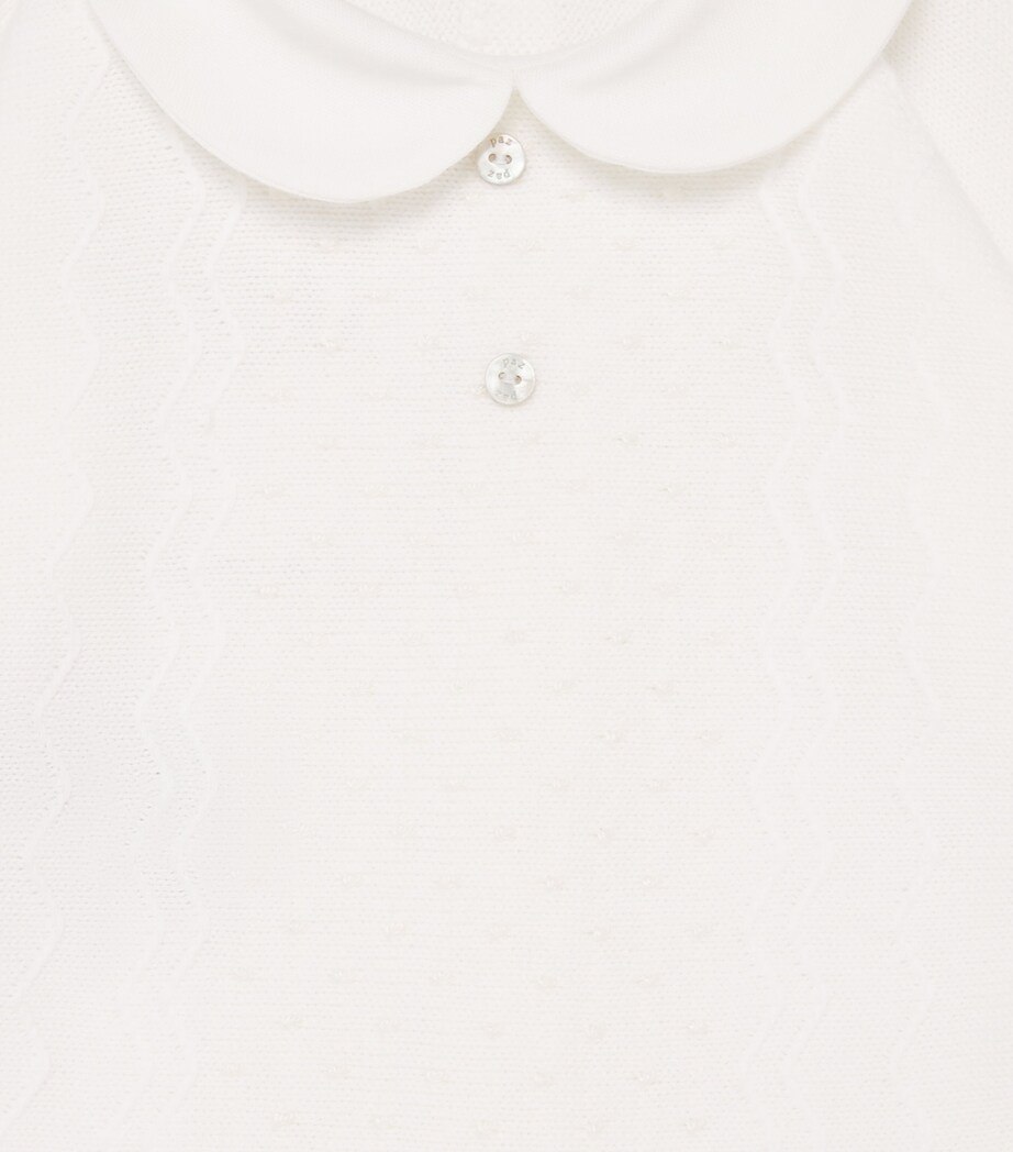 Cotton Sweater and Leggings Set (1-12 Months) 6062 H82 CREAM/BEIGE Image 4