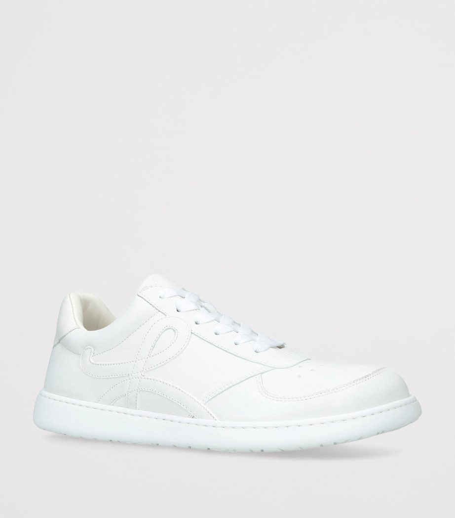Leather Jambo Sneakers WHITE Image 3