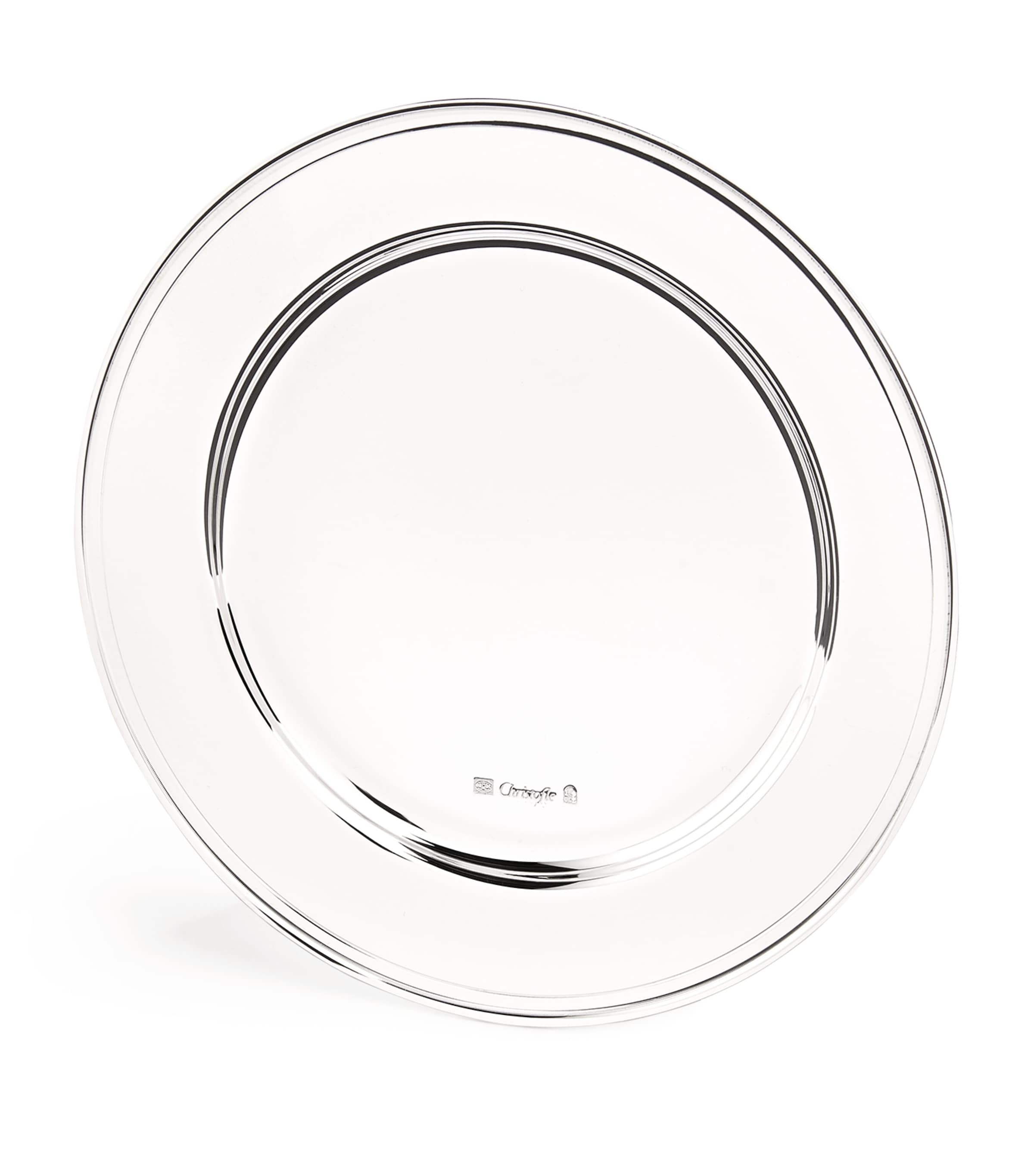 Silver-Plated Judaique Kiddush Cup and Saucer SILVER Image 3