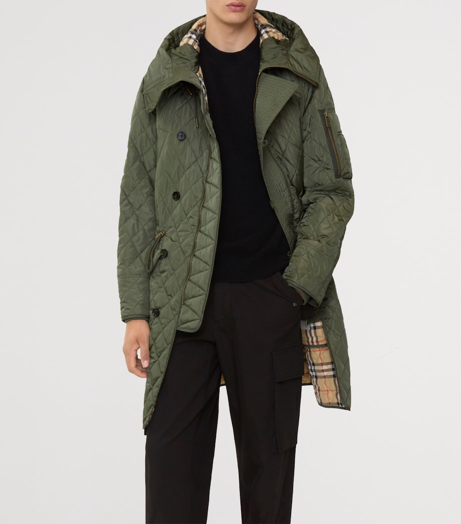 Reissued Quilted Parka KHAKI Image 3