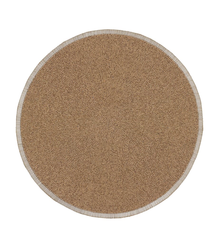 Beaded Placemat (89cm) GOLD Image 1