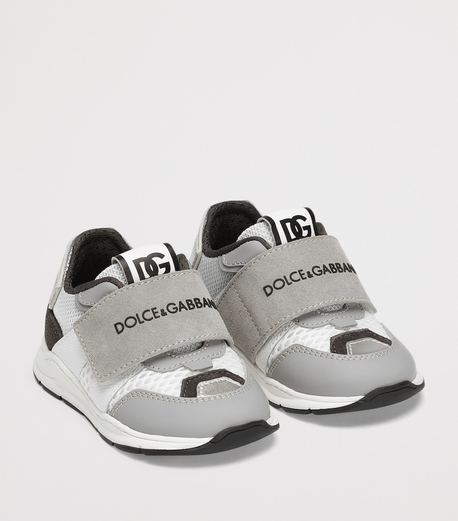 Low-Top Sneakers 8B849-GREY/WHIT Image 2