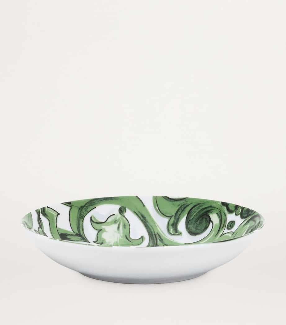 Set of 2 Soup Plates (20cm) UV001-VERDE MAIOLICA Image 2