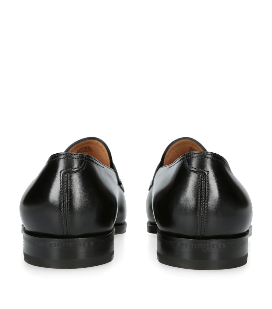 Leather Lopez Loafers BLACK Image 2