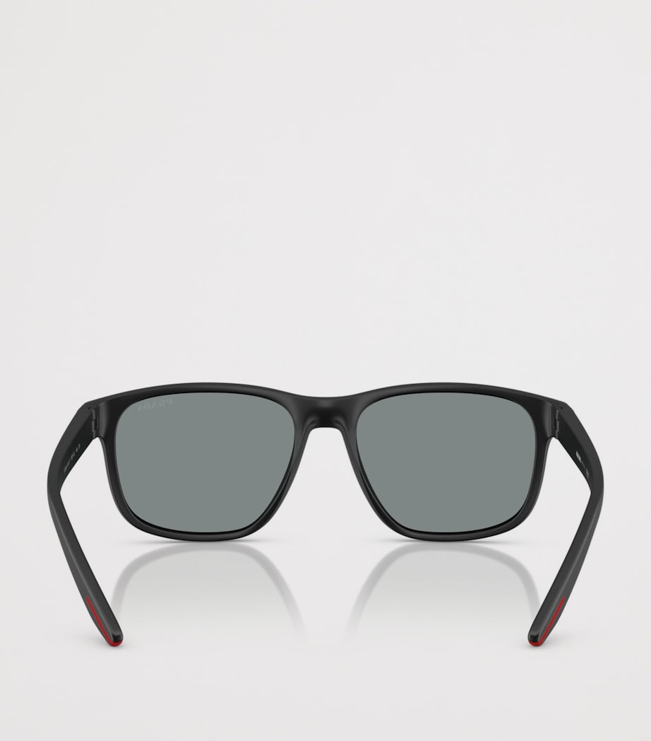 Prada Linea Rossa Injected Pillow Sunglasses Black Image 4