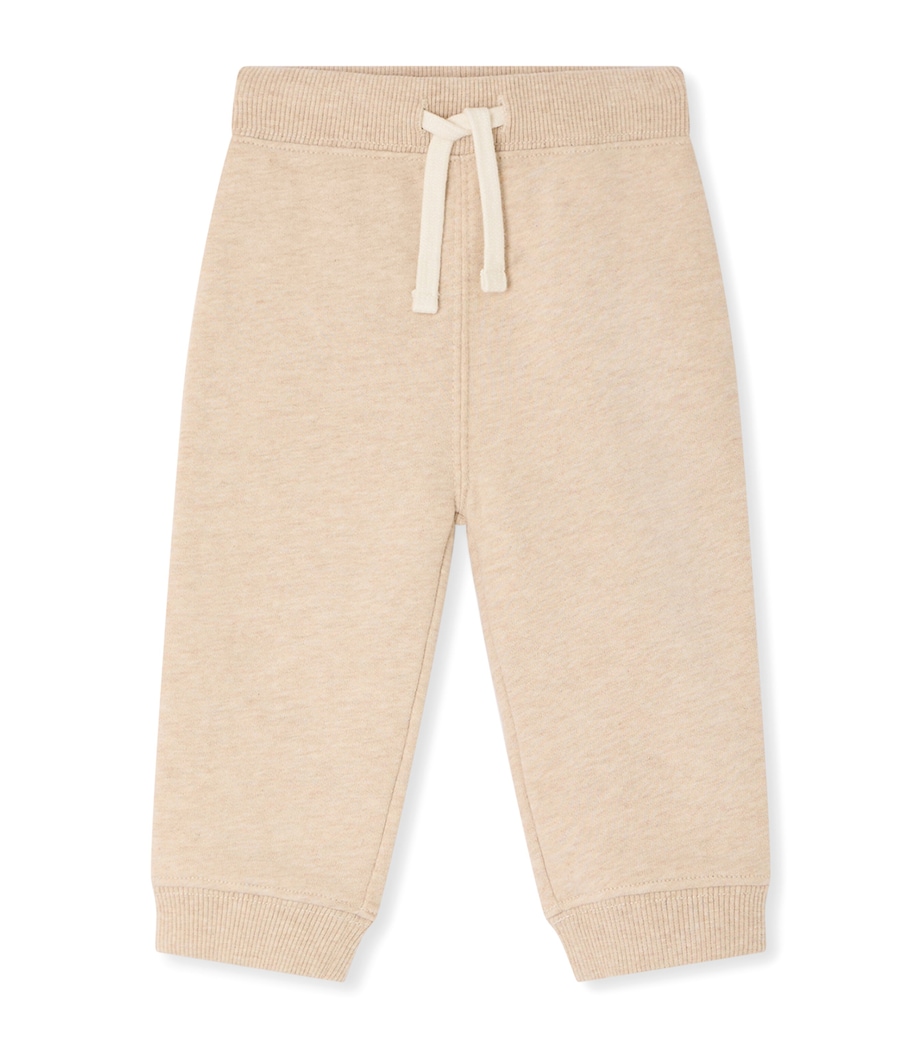 Bonpoint Cotton Sweatpants (6-18 Months) Upb Beige Image 1