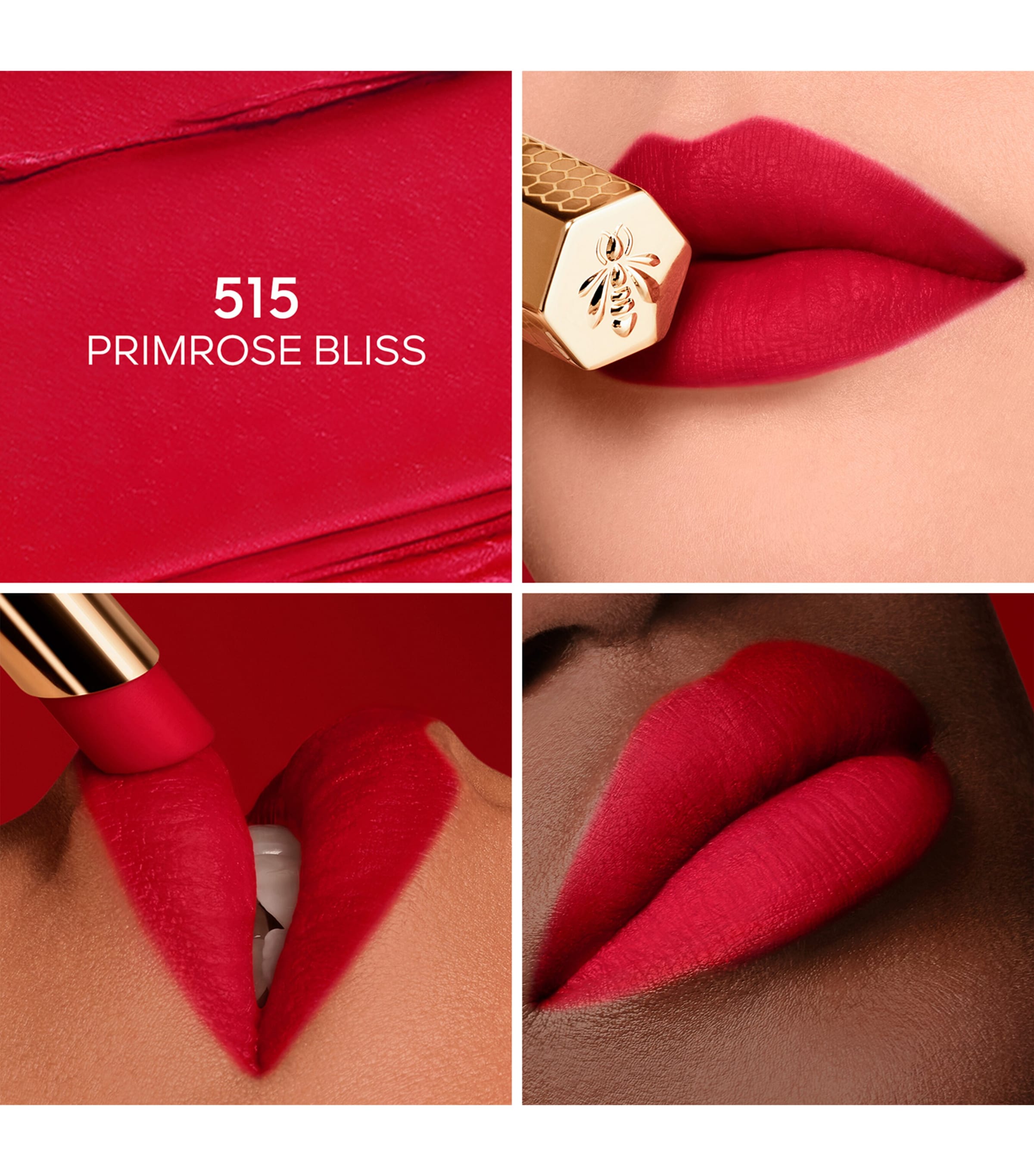 Guerlain KissKiss Honey-Infused Intense Lipstick Primrose Bliss Image 2
