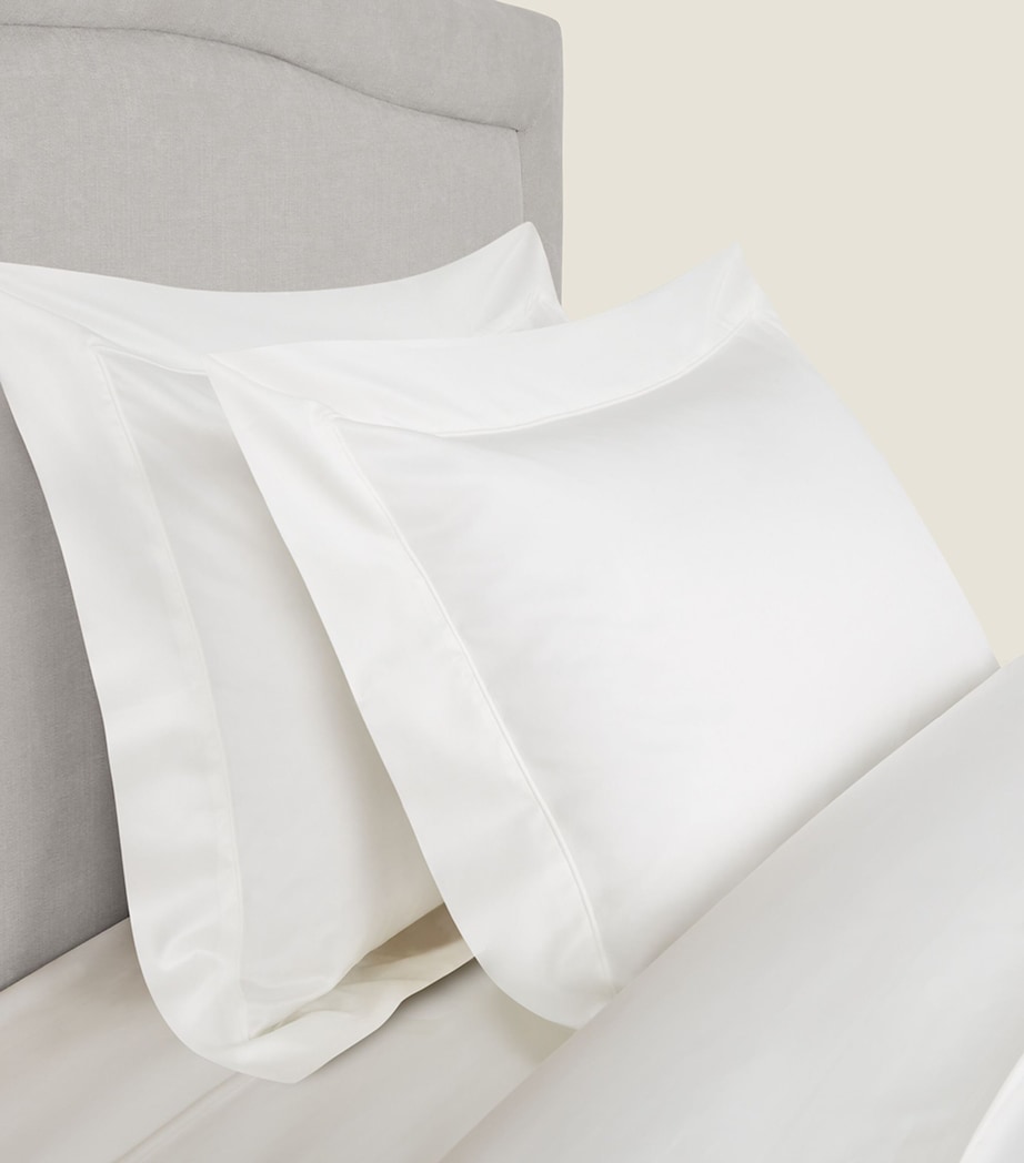 Grace Oxford Pillowcase (51cm x 71cm) 2136 MILK Image 2