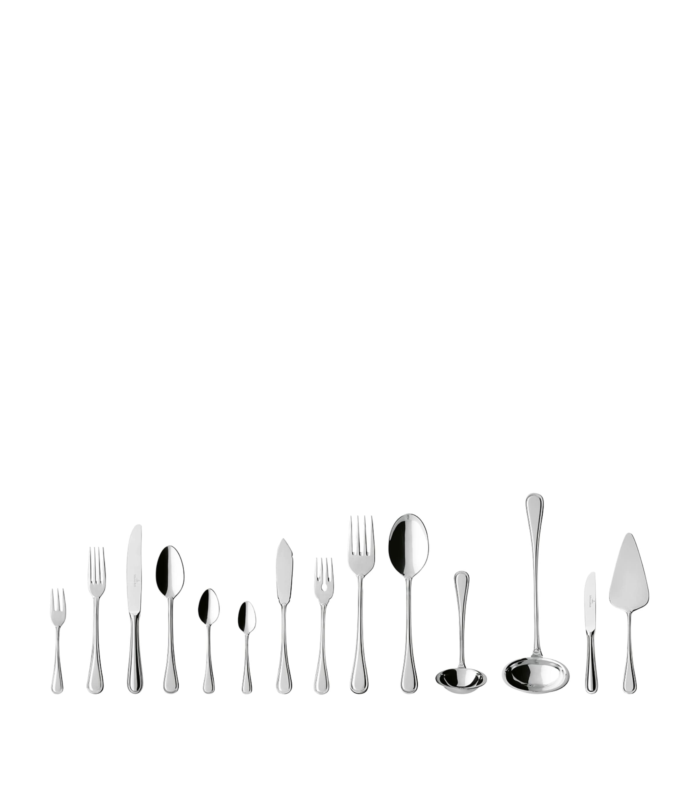 Villeroy & Boch Neufaden Merlemont 113-piece Cutlery Set In Metallic