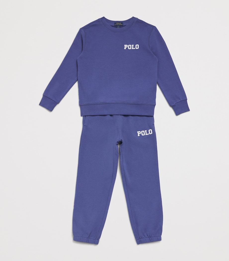 Cotton-Blend Logo Sweatshirt (2-7 Years) CLASSIC BLUE Image 3