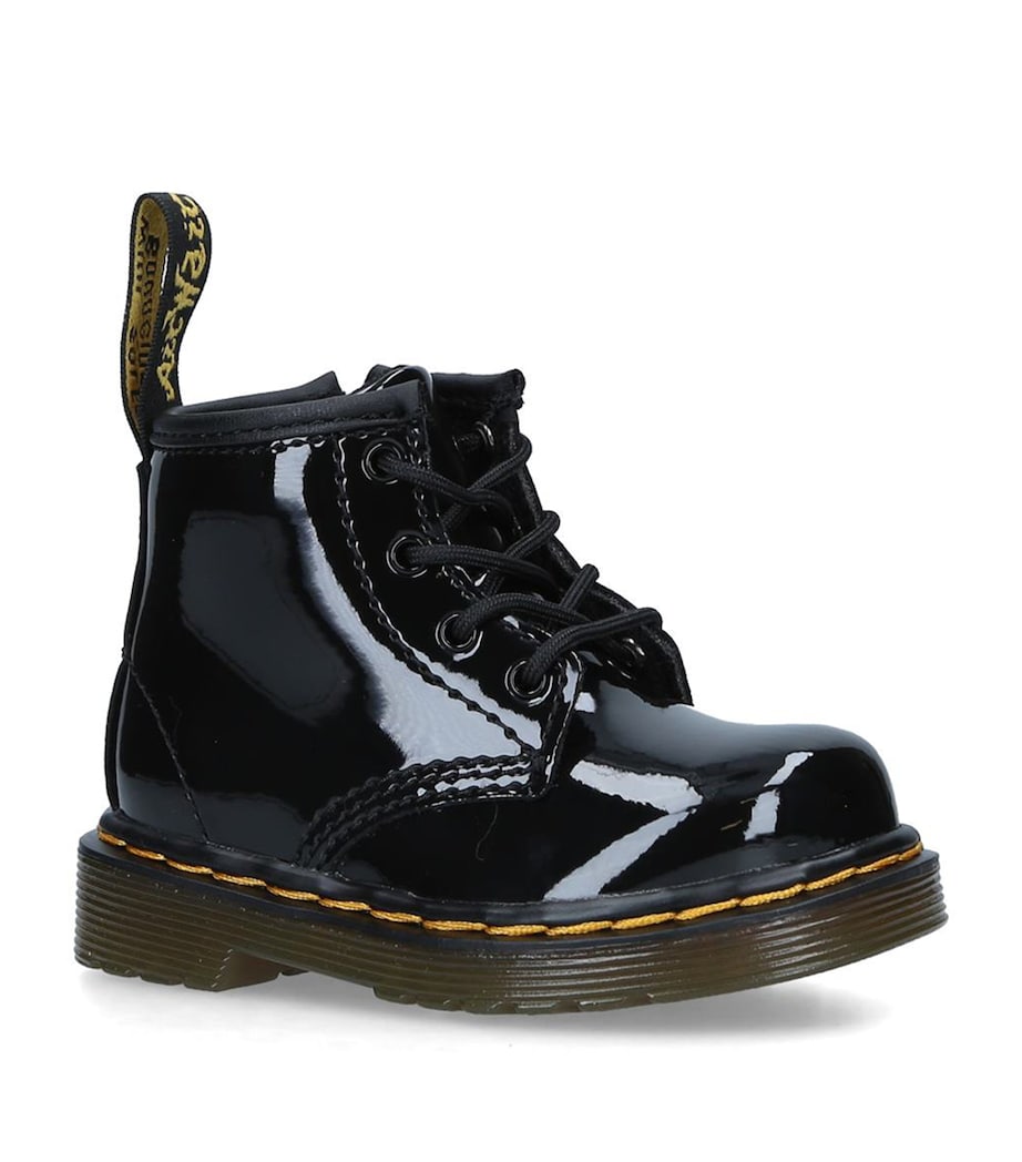 Leather Vintage 1460 Boots BLACK Image 1