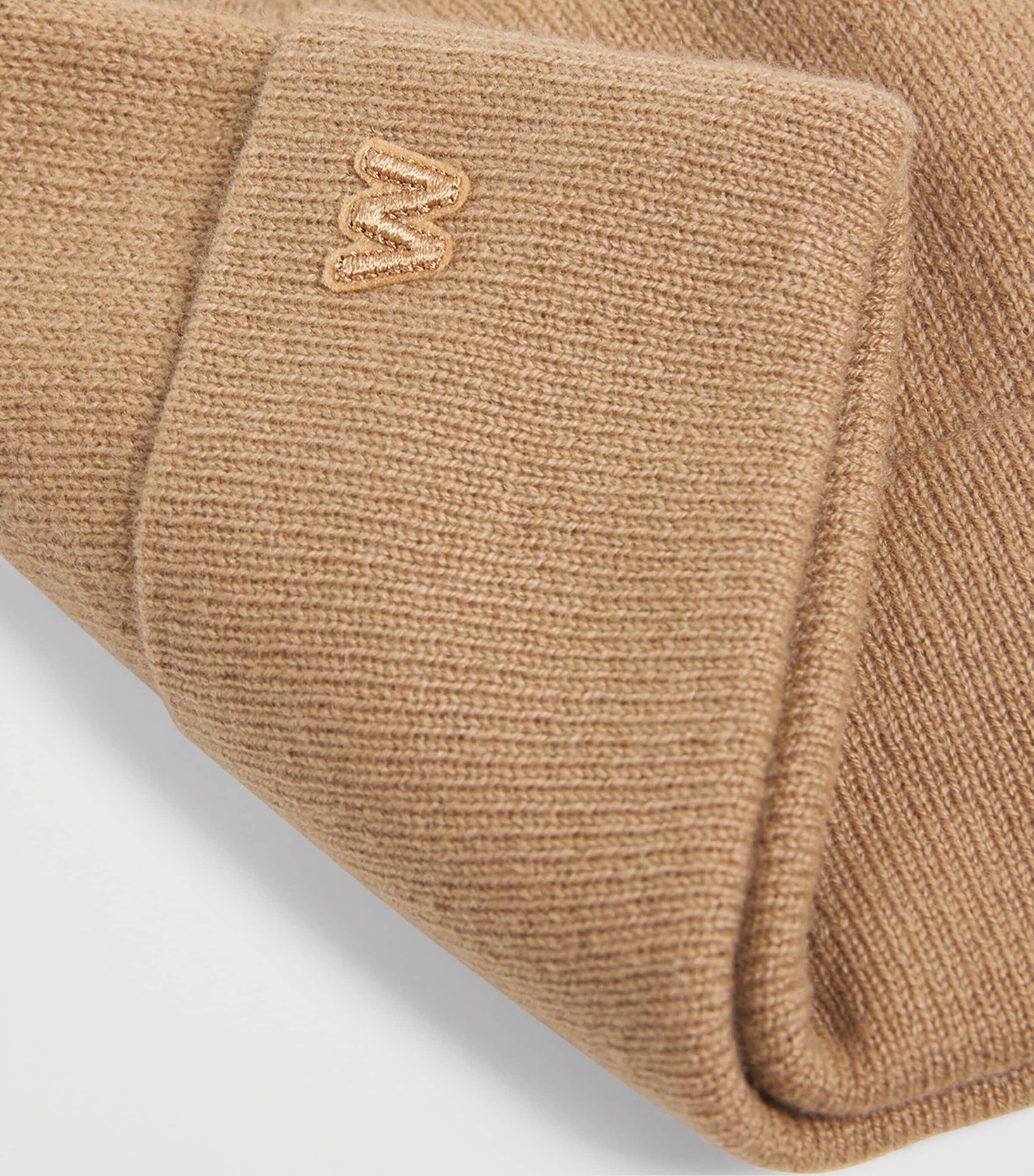 Cashmere Beanie CAMEL Image 3