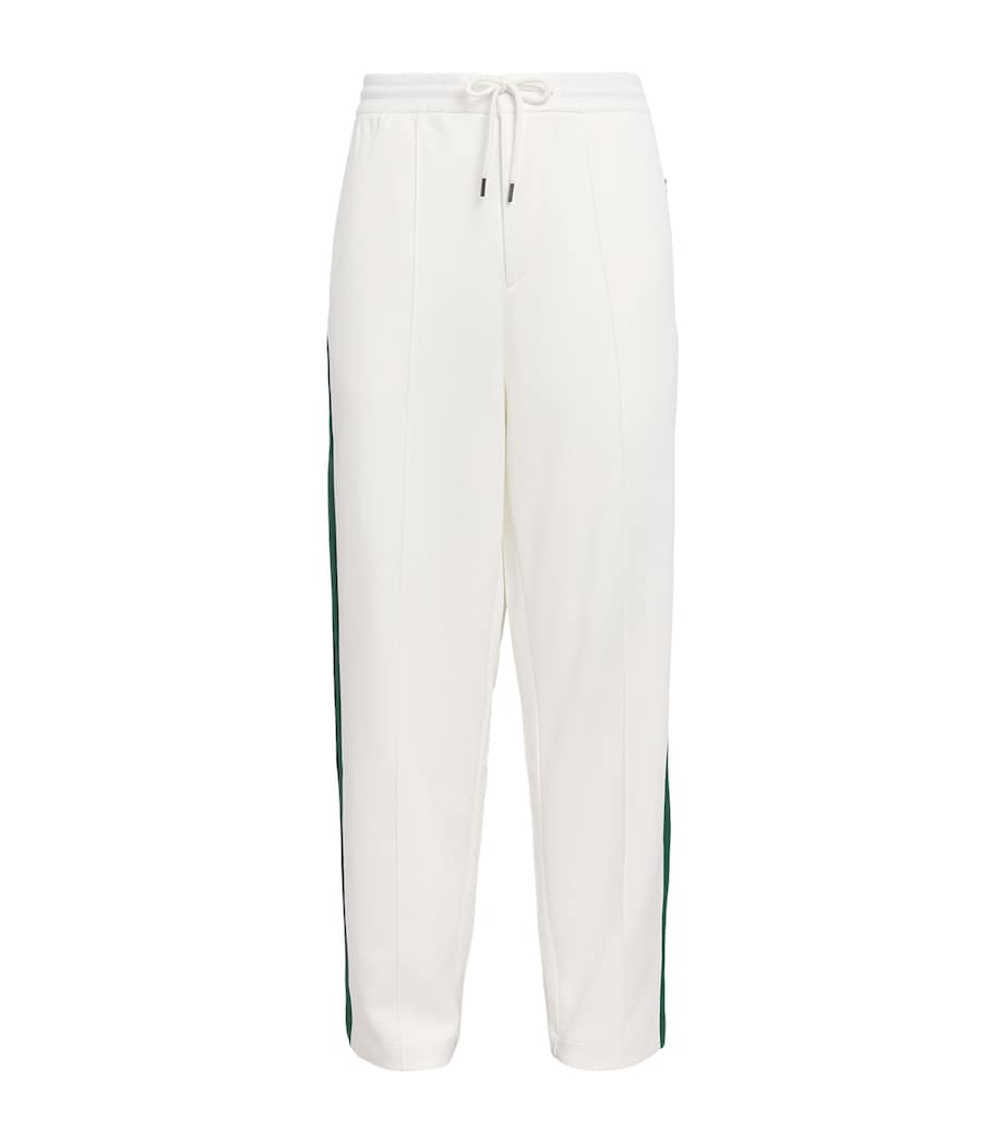 Polo Ralph Lauren Mens Stripe Open-Cuff Sweatpants White Image 1