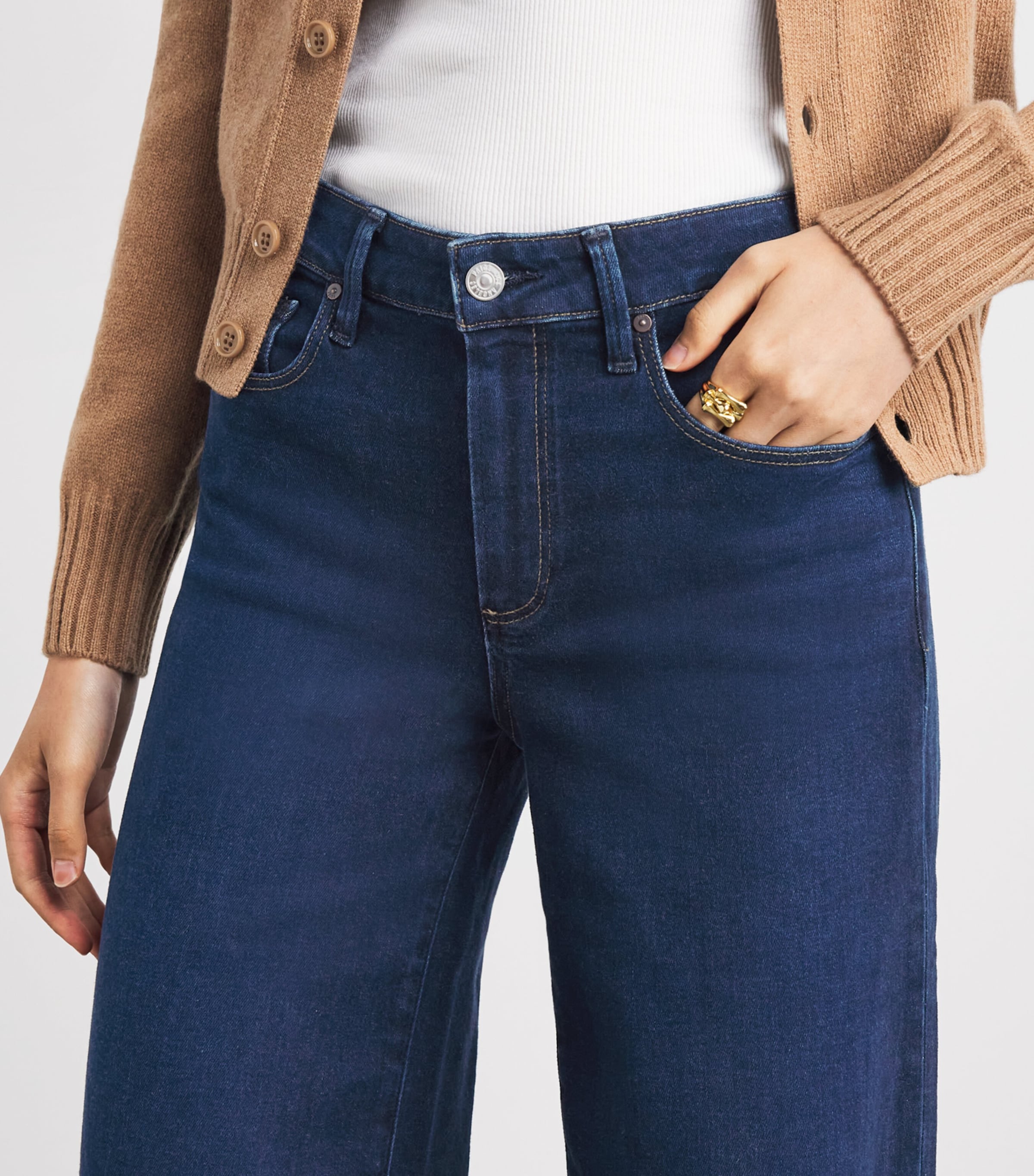PAIGE Womens Tatum Wide-Leg Jeans Amangasett Image 3