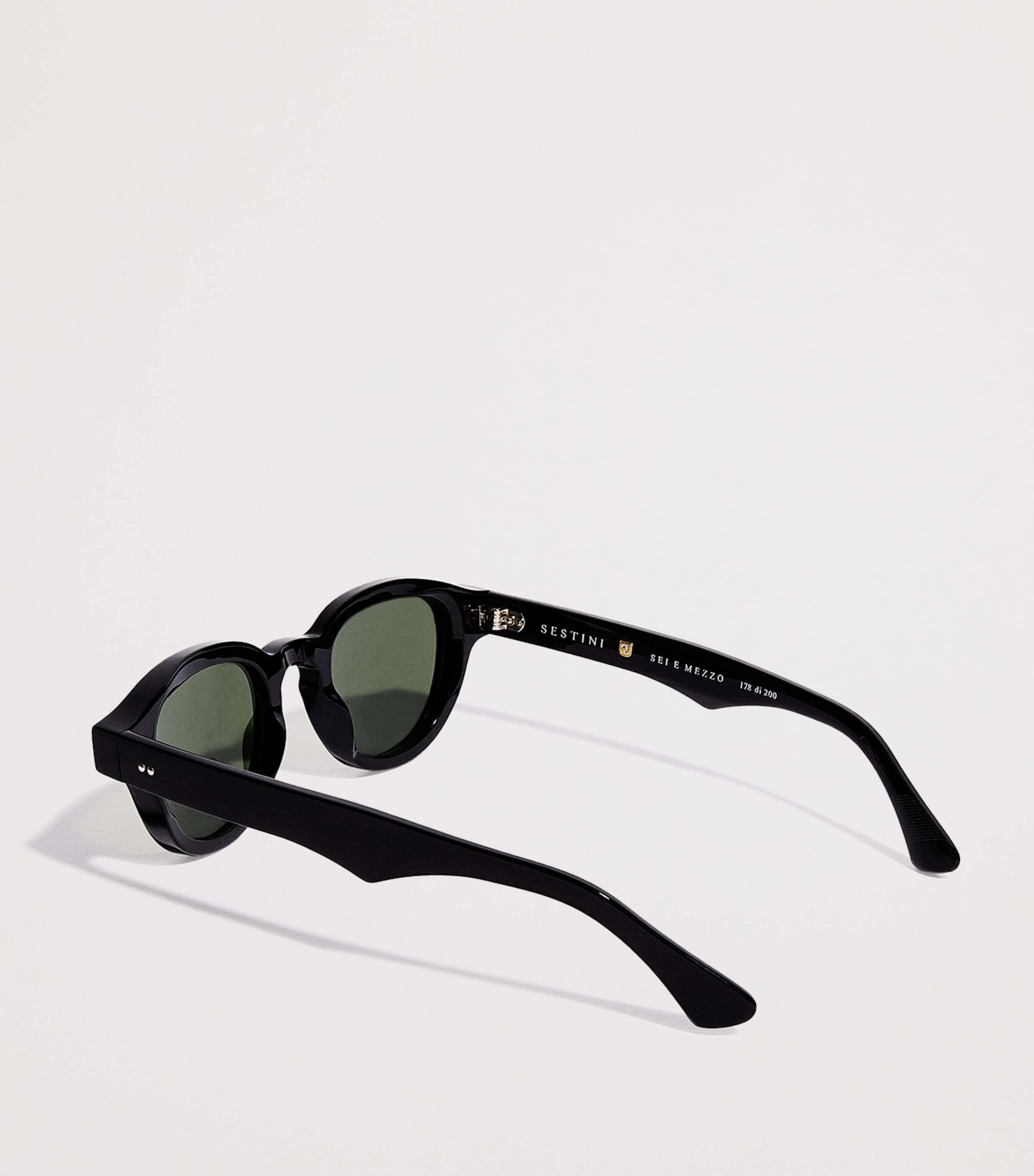 Sestini Acetate Sei e Mezzo Sunglasses Foresta Image 3
