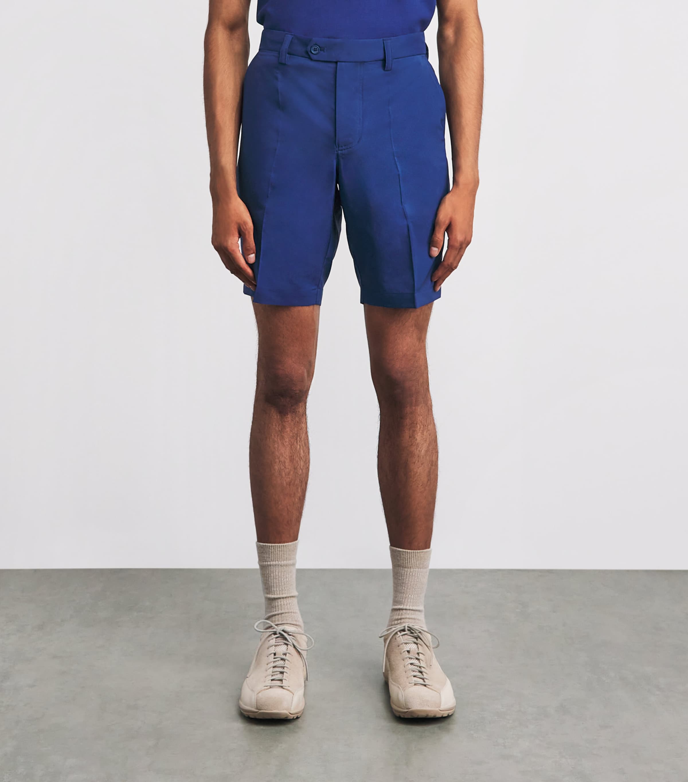 J Lindeberg Mens Mitch Straight Shorts Estate Blue Image 4