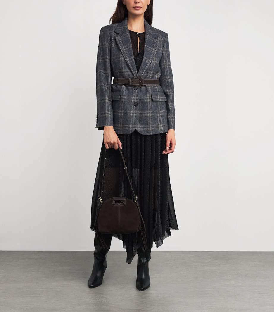 Suede Belt DARK BROWN Image 3