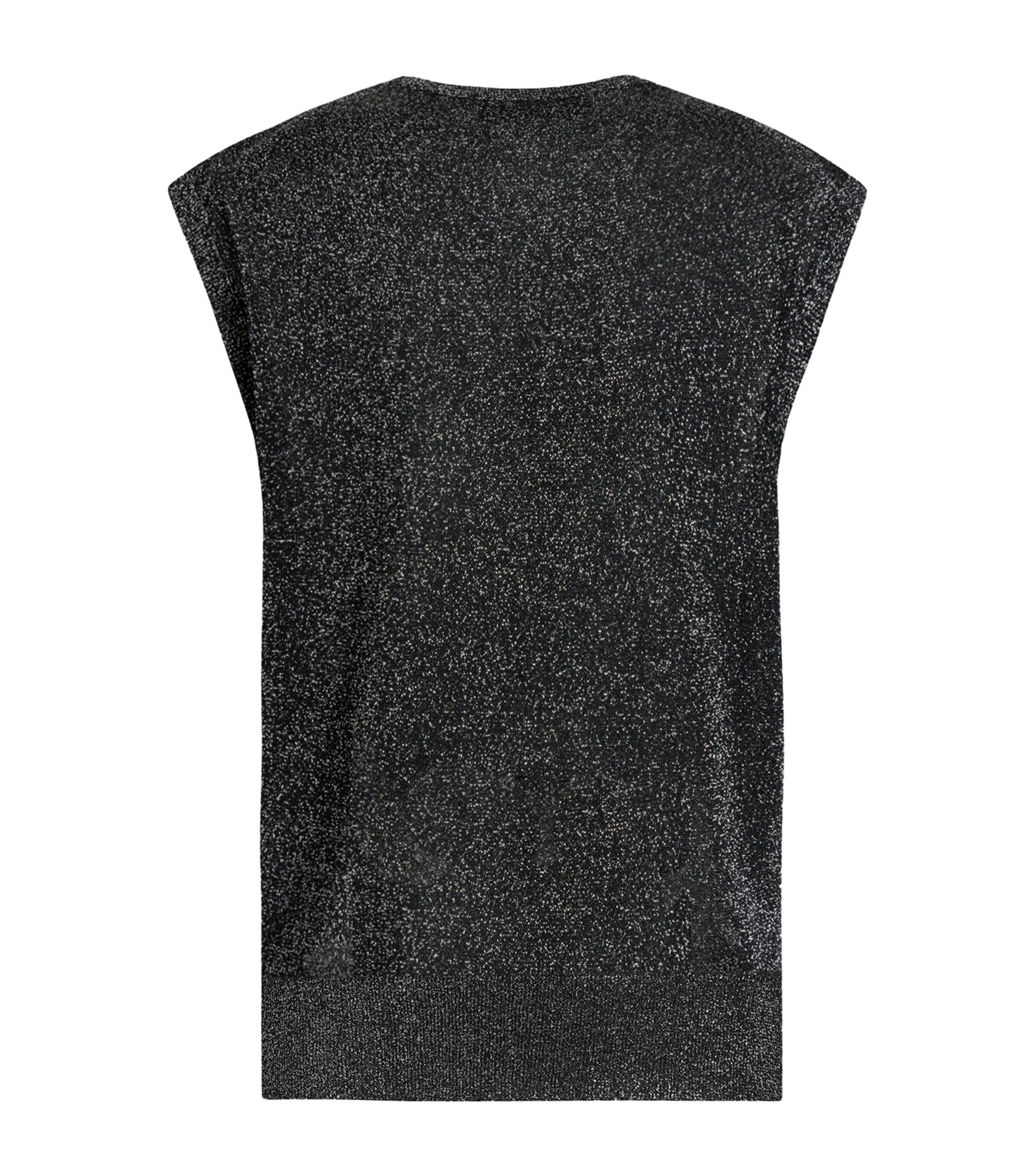 Metallic-Trim Tank Top S8001-FANT Image 2
