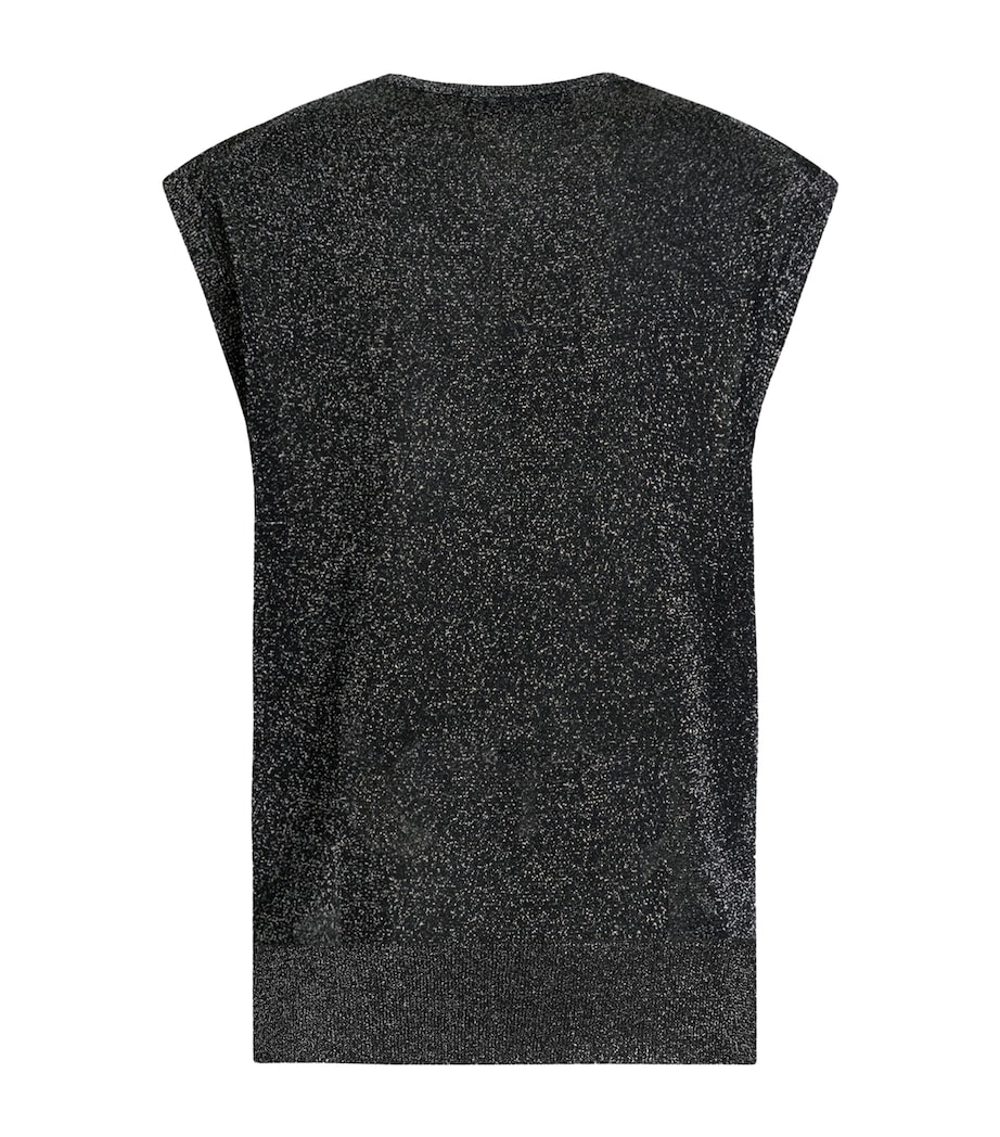 Metallic-Trim Tank Top S8001-FANT Image 2