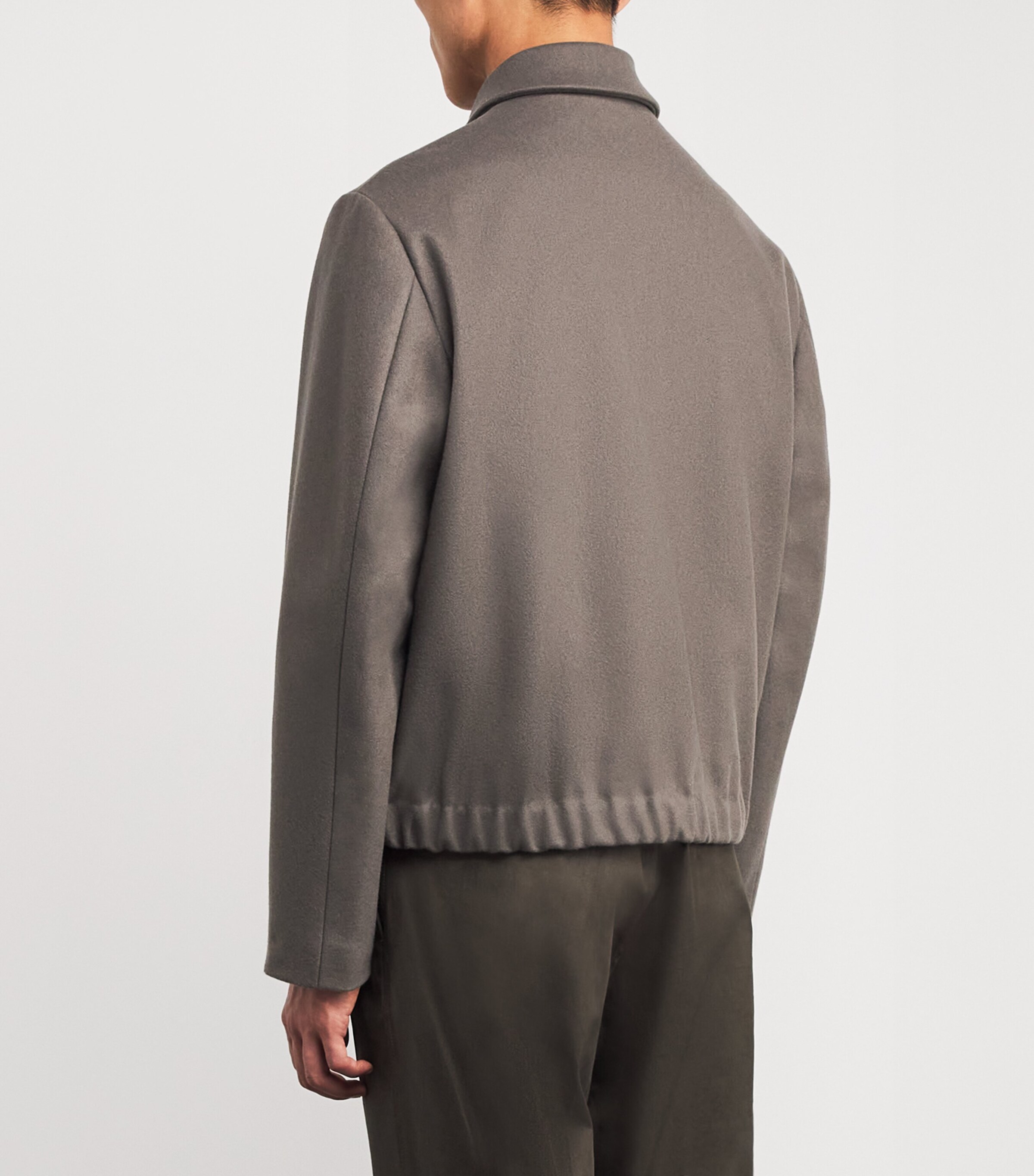 Wool-Blend Army Magan Jacket 260 NOCE Image 4