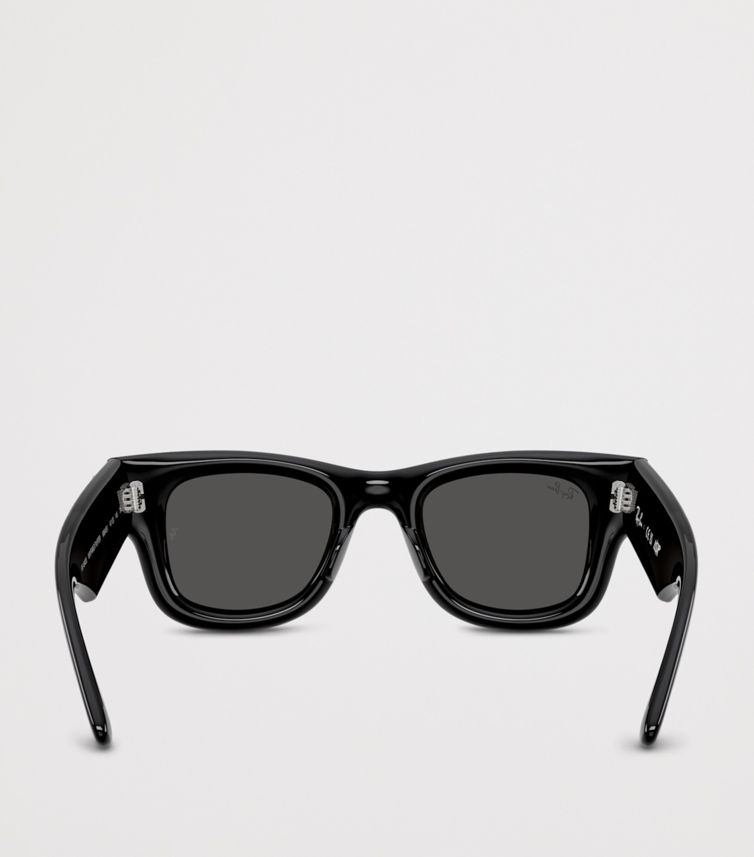 Ray-Ban Puffer Crystal Edition Wayfarer Sunglasses Black Image 4