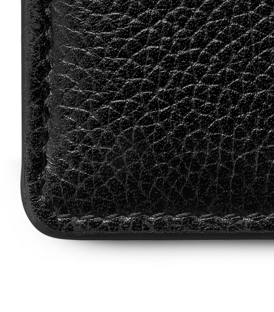 Leather Panthère de Cartier Card Holder BLACK Image 5