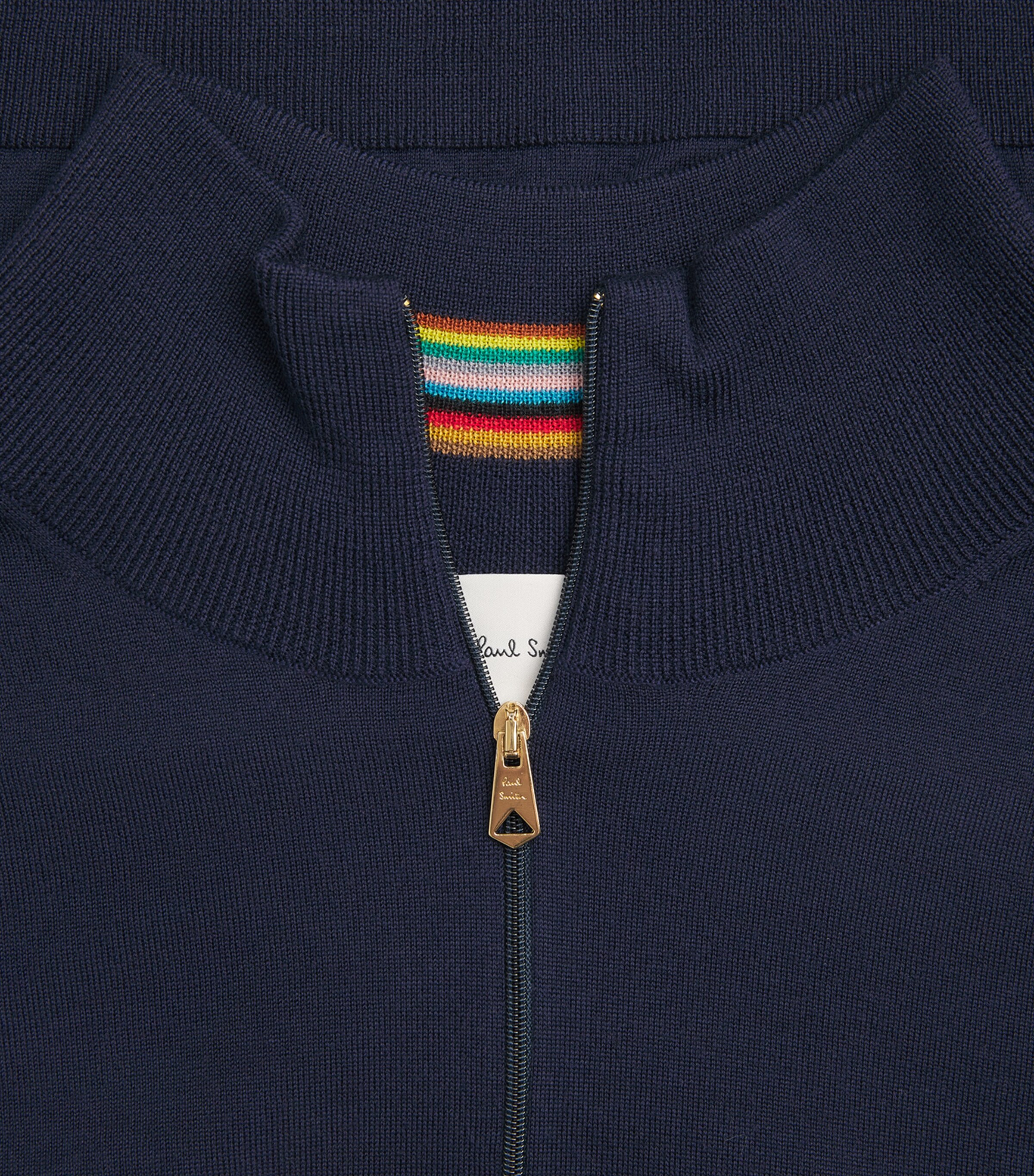 Merino Half-Zip Sweater 49_VERY DARK NAVY Image 5