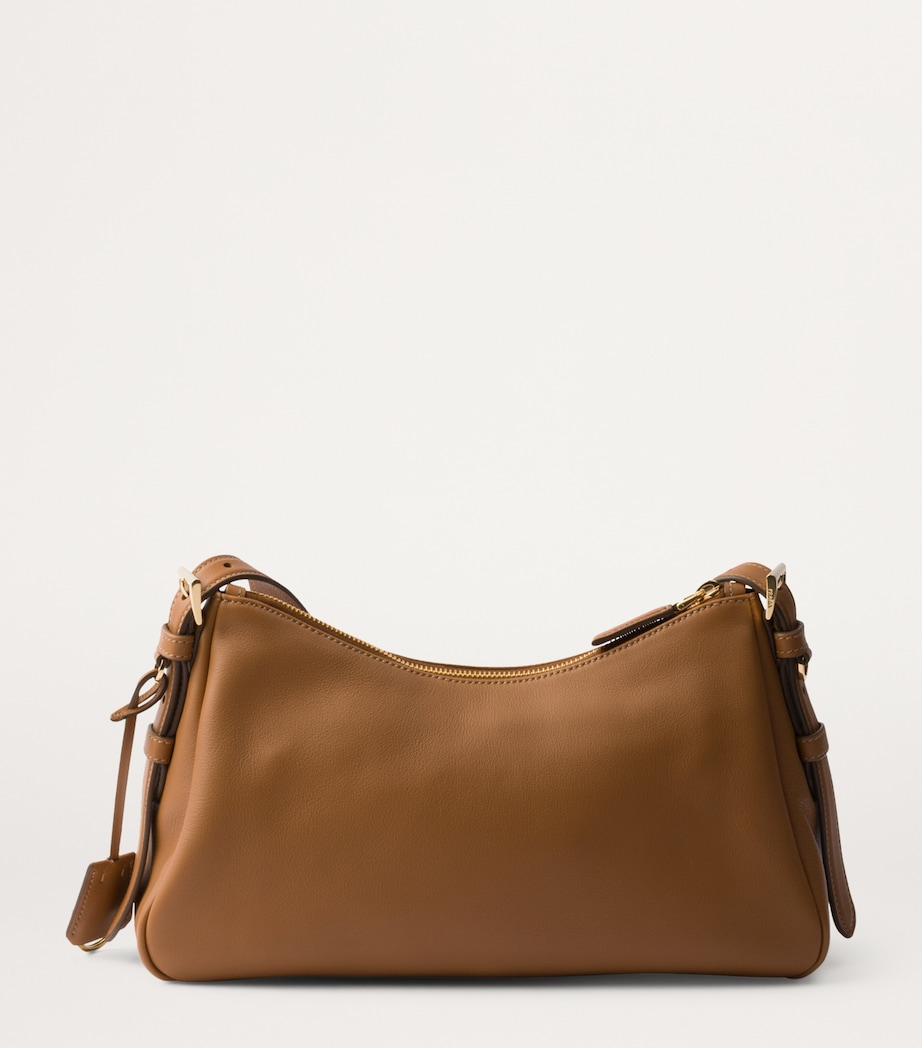 Medium Leather Aimée Shoulder Bag F03BH Image 4