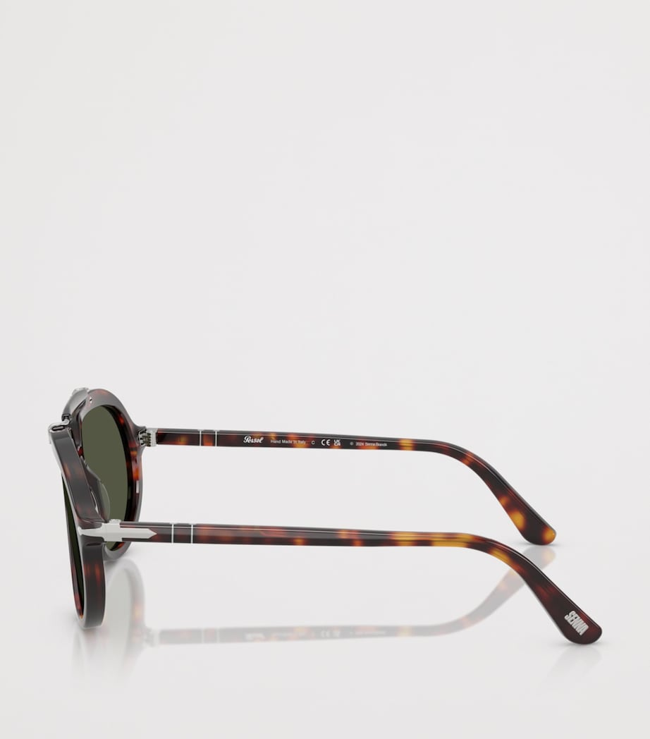 Persol Senna Series Pilot Sunglasses Image 3