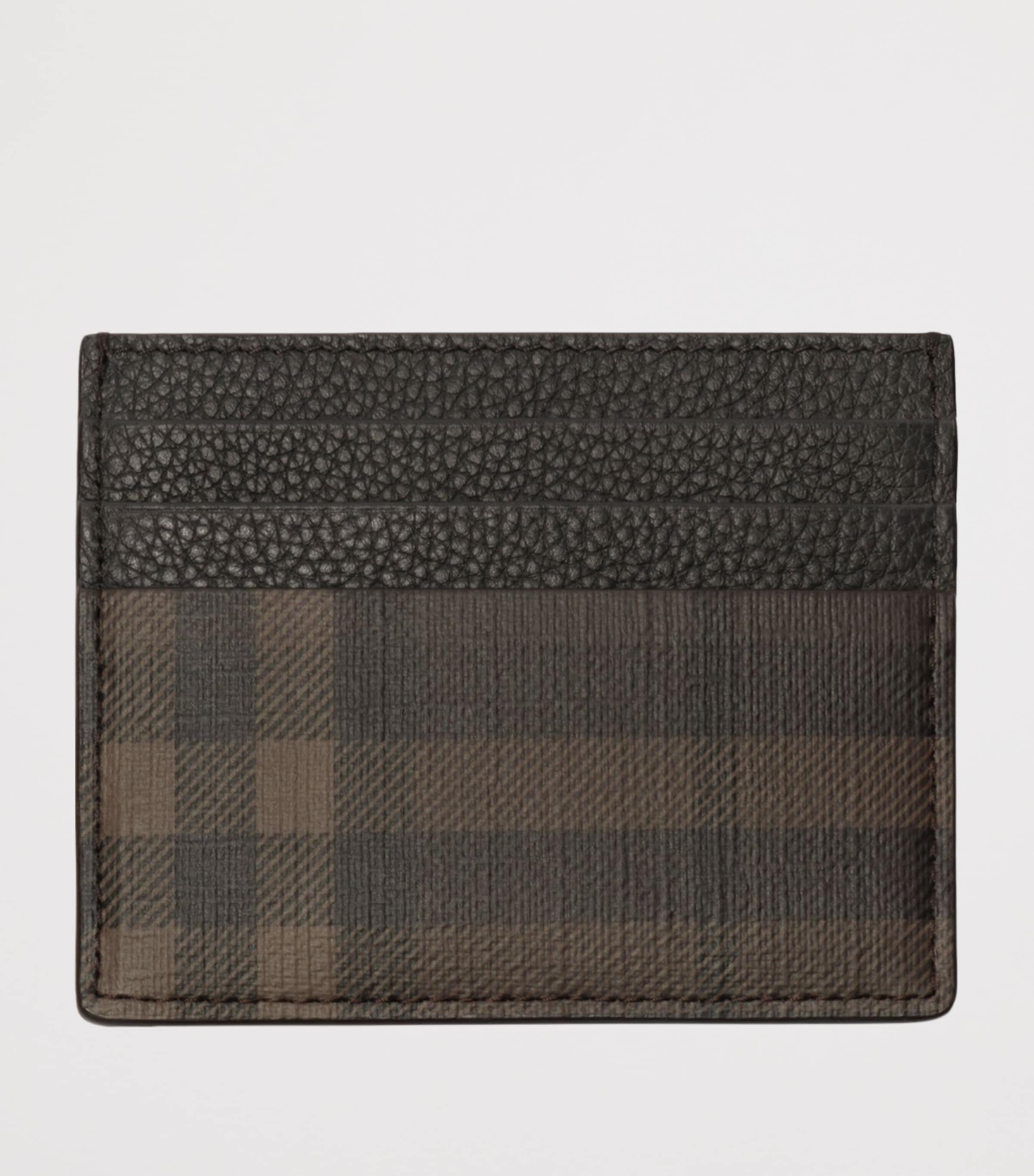 Burberry City Check Card Holder Dark Brown Image 2