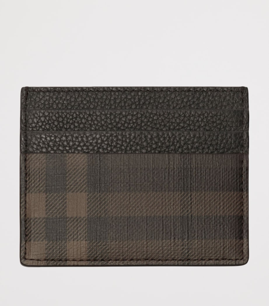 Burberry City Check Card Holder Dark Brown Image 2