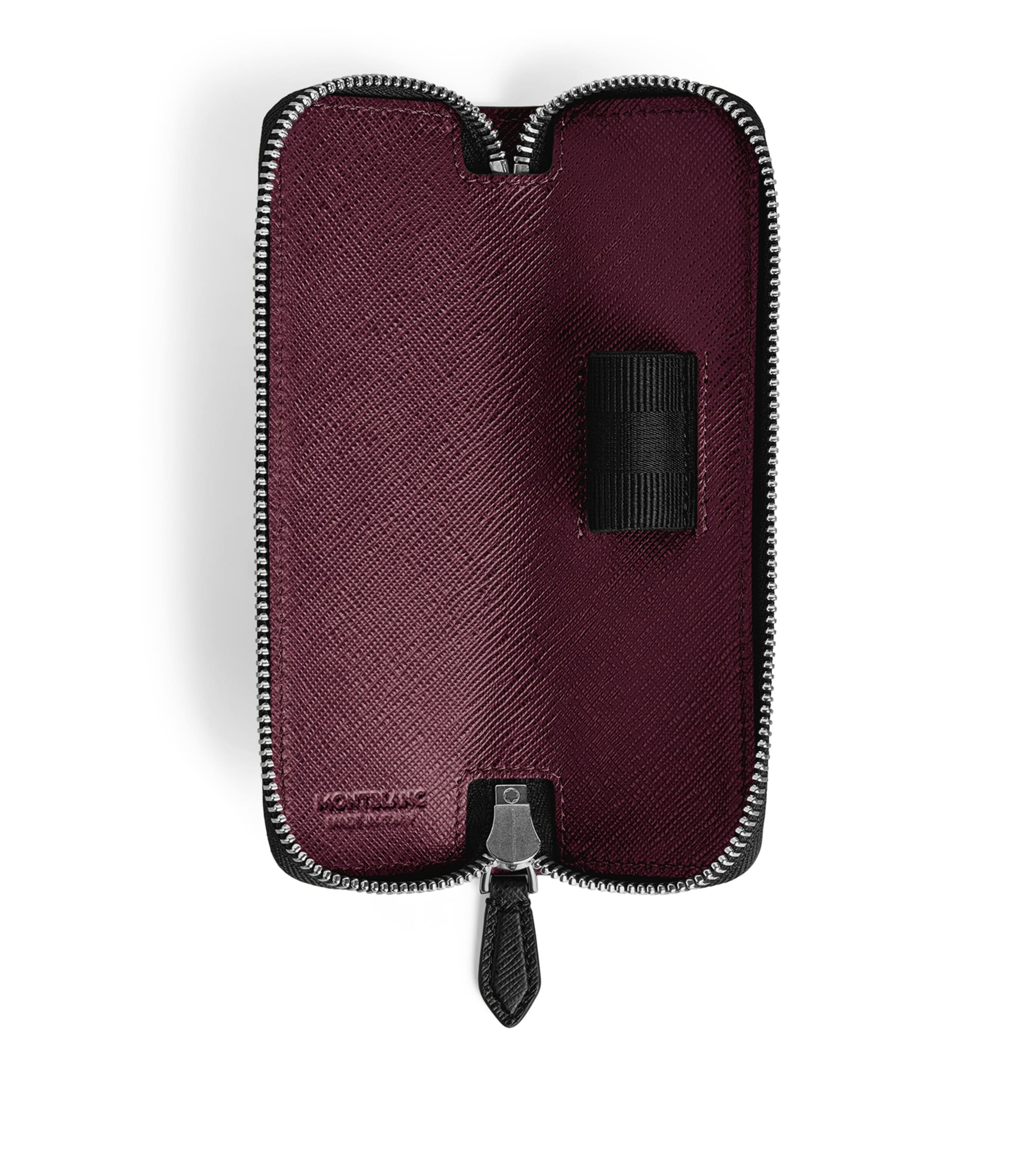 Leather Sartorial Single Pen Pouch MULTILIME Image 3