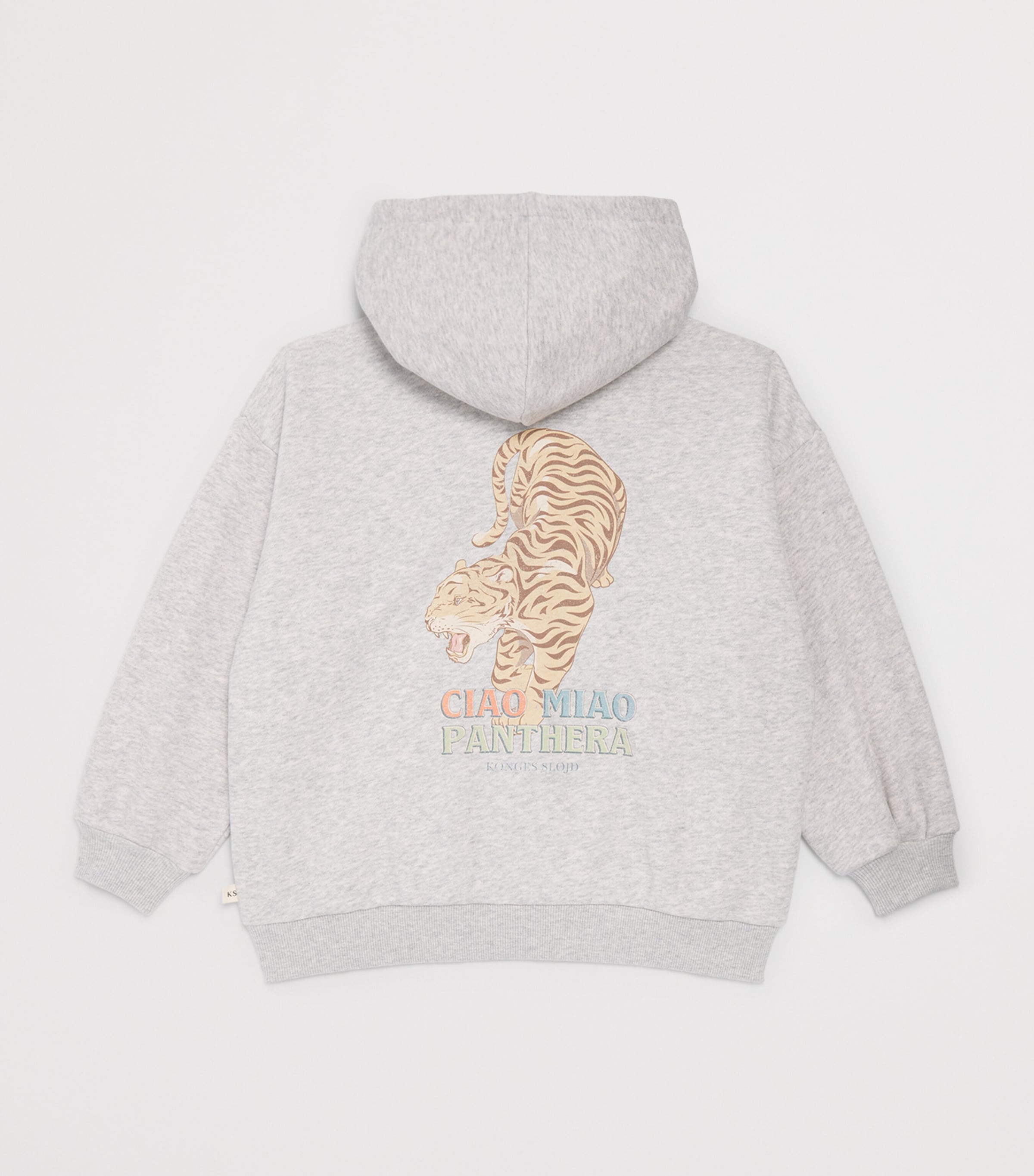 KONGES SLOJD Lou Graphic Hoodie (6-18 Months) Melange Image 2