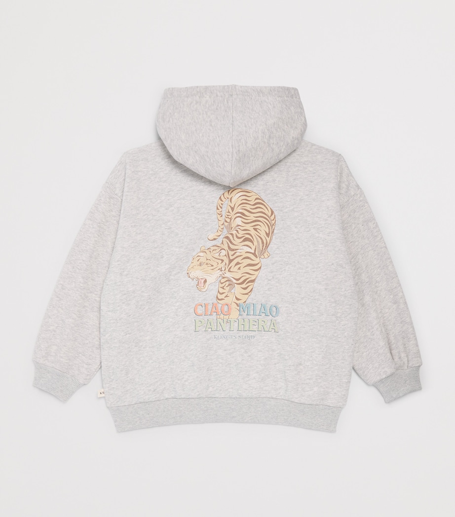 KONGES SLOJD Lou Graphic Hoodie (6-18 Months) Melange Image 2