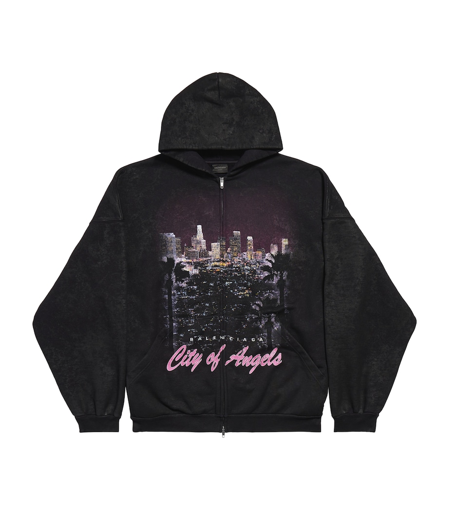 Cotton City of Angels Zip-Up Hoodie 1041 Image 1