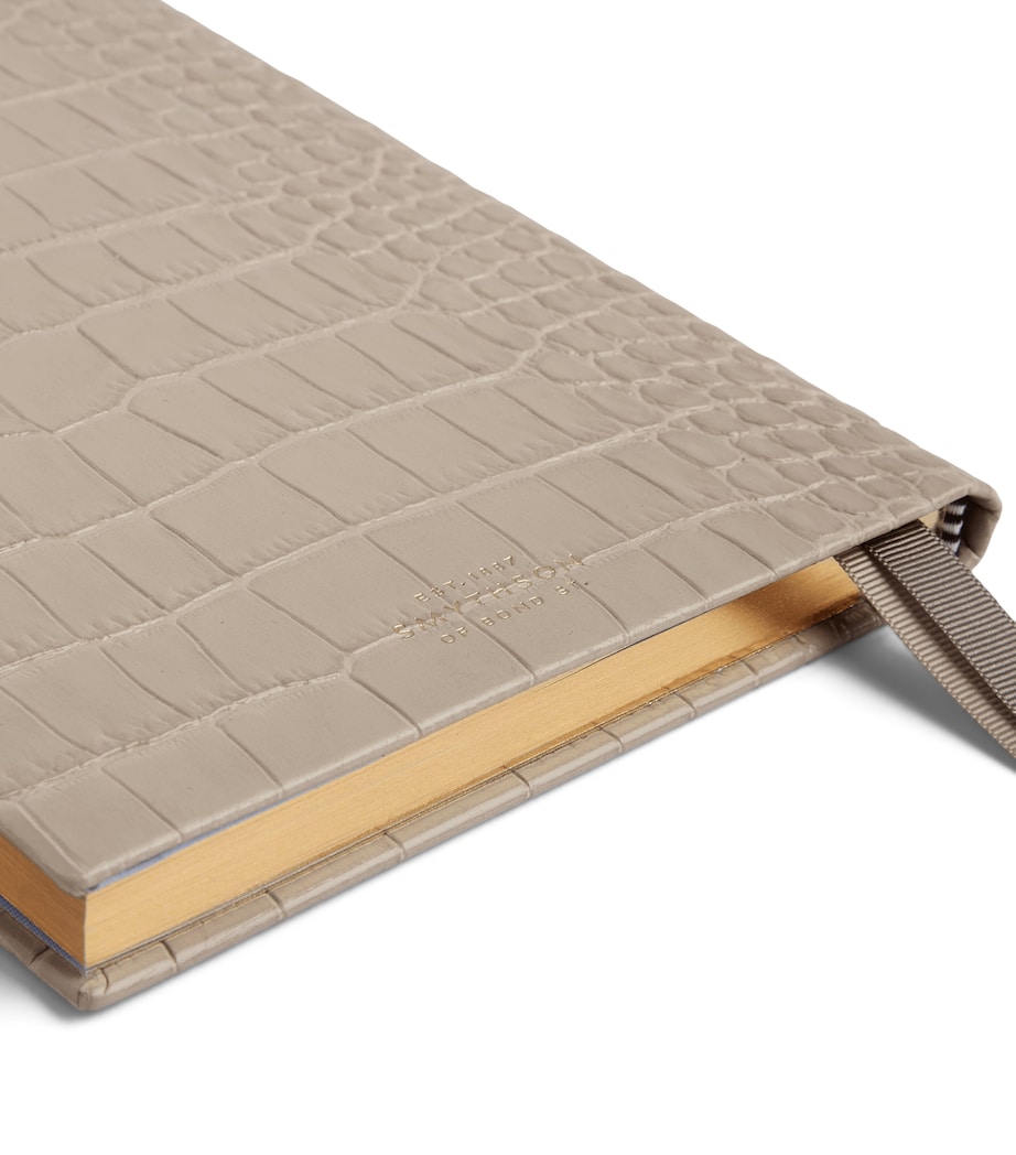 Smythson Leather Soho Weekly Diary 2027 Sandstone Image 6