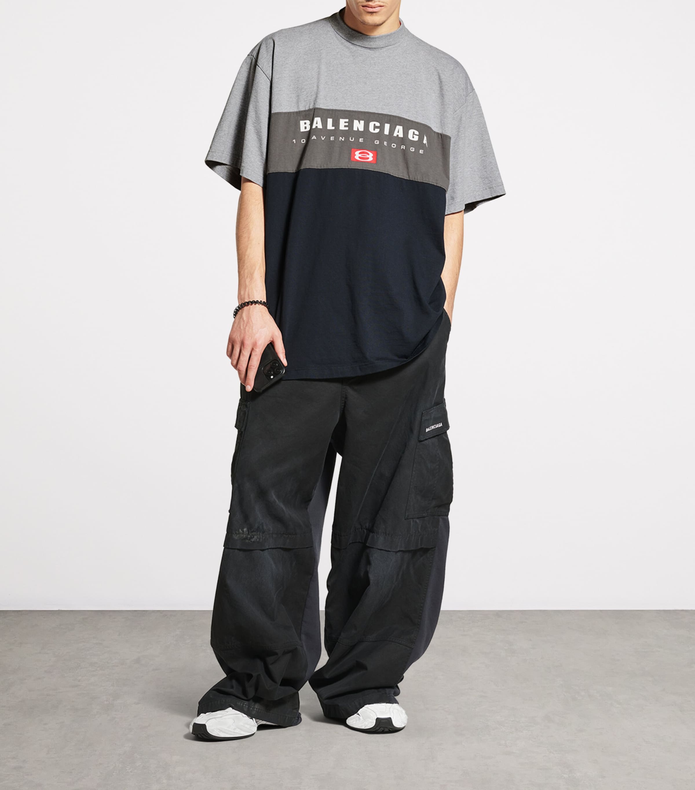 Cotton Oversized Logo T-Shirt 1300 Image 2