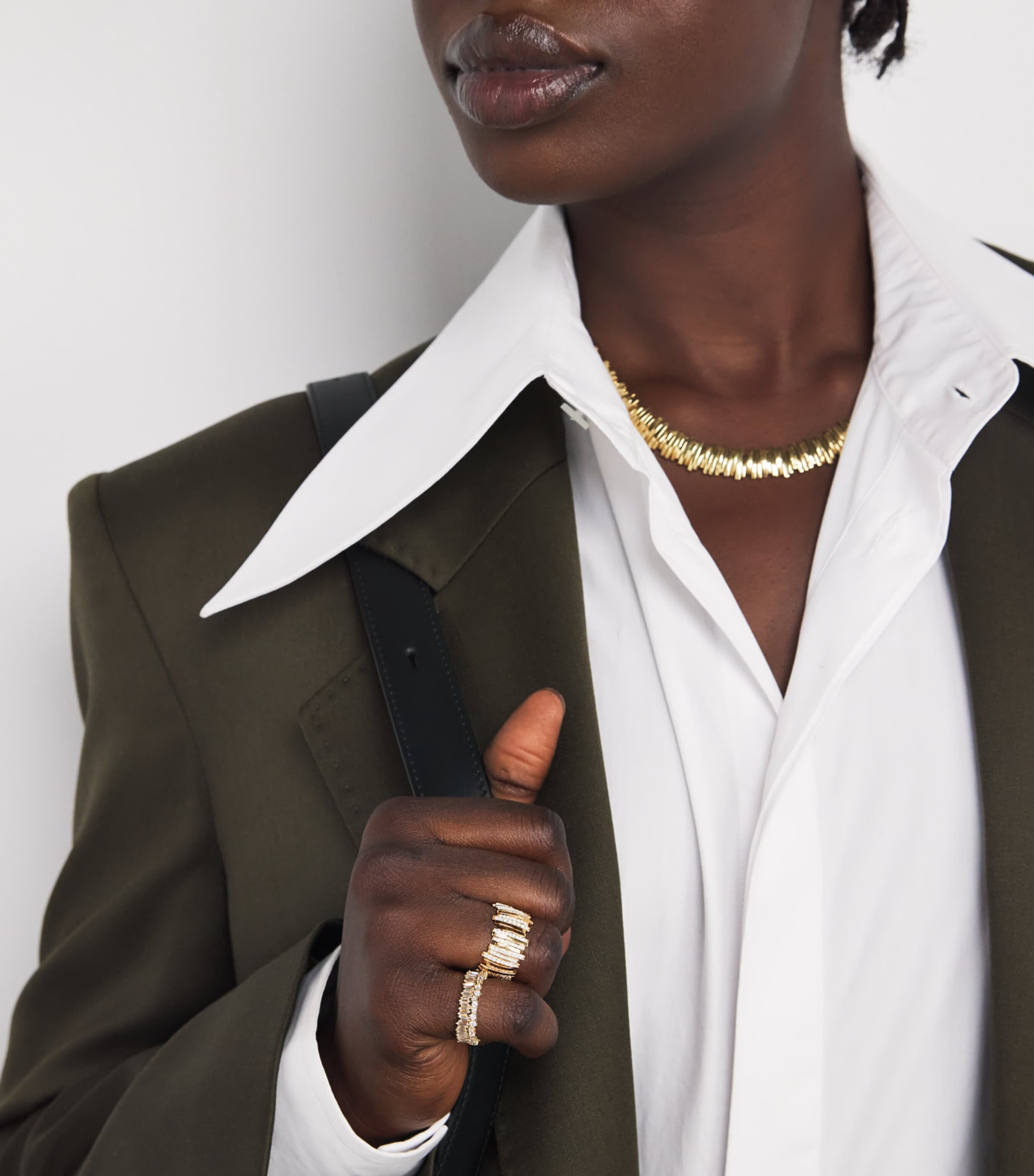 Yellow Gold and Diamond Classic Fireworks Ring (Size 6.5) 18K YG/WD Image 5