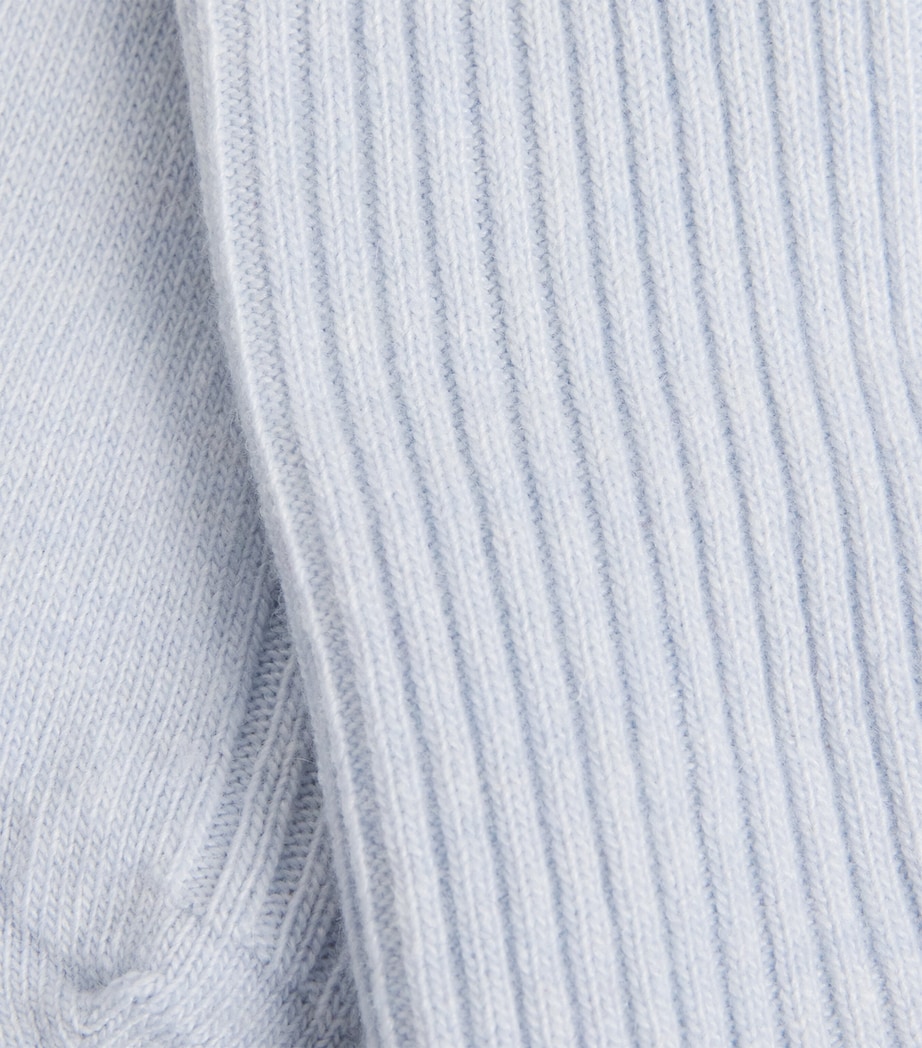 Cosy Wool Boot Socks 6594 LIGHT BLUE Image 2